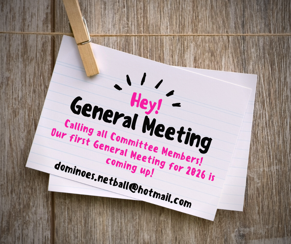 Dominoes General Meeting