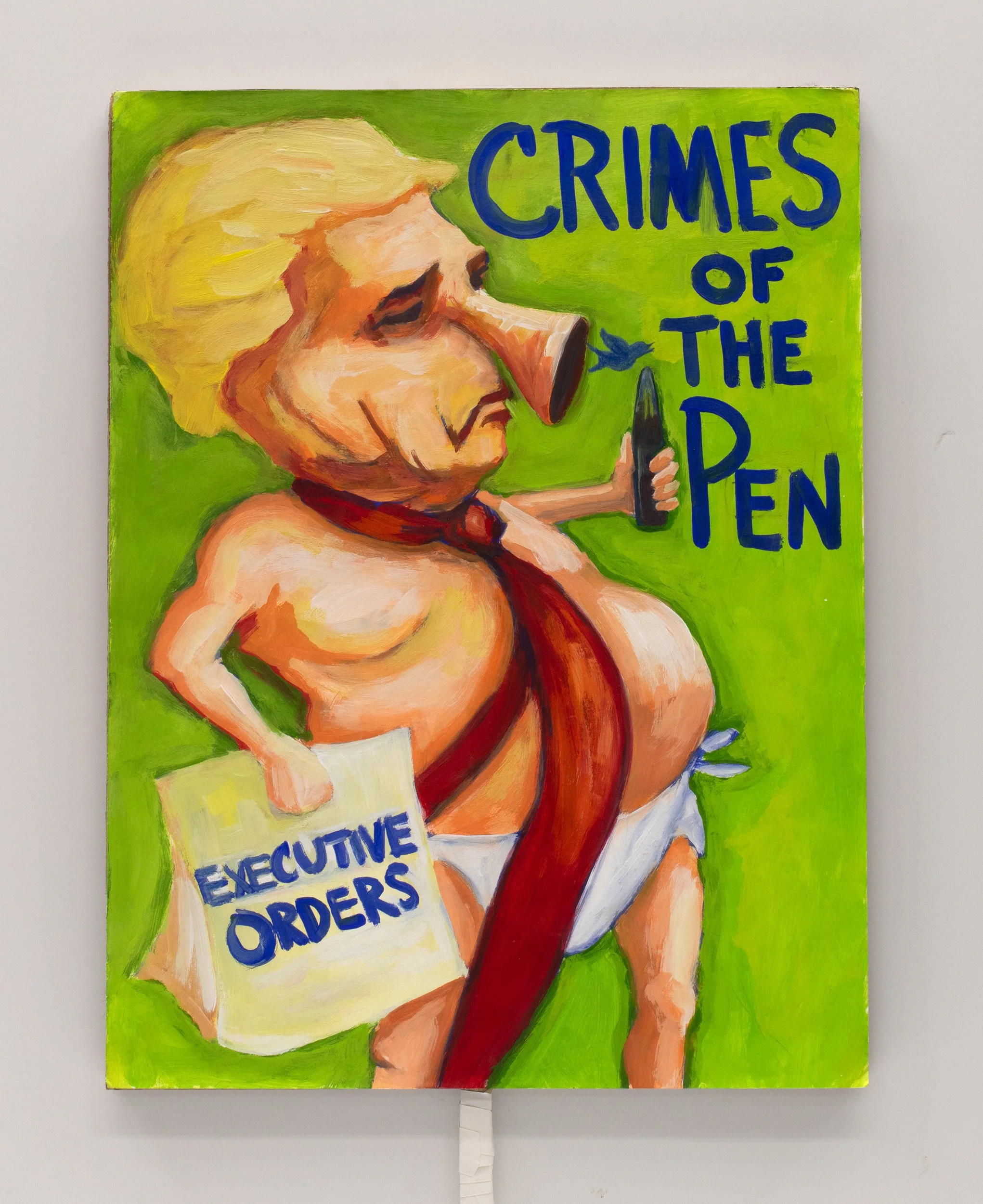 Crimes Of The Pen • 2025 • 23 x 17.5 Inches