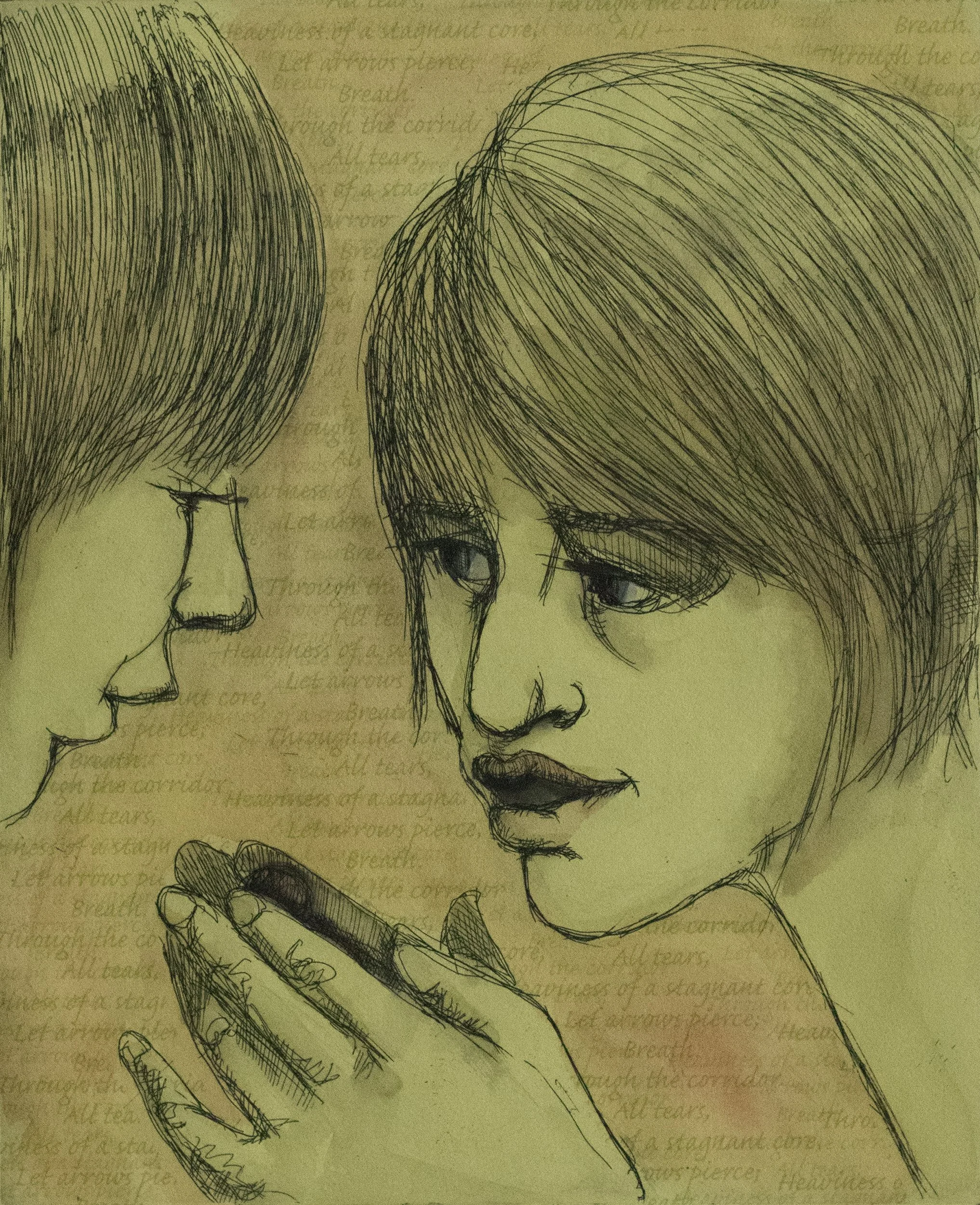 Ties That Bind 5 v2 • 2010 • 11 x 9 inches