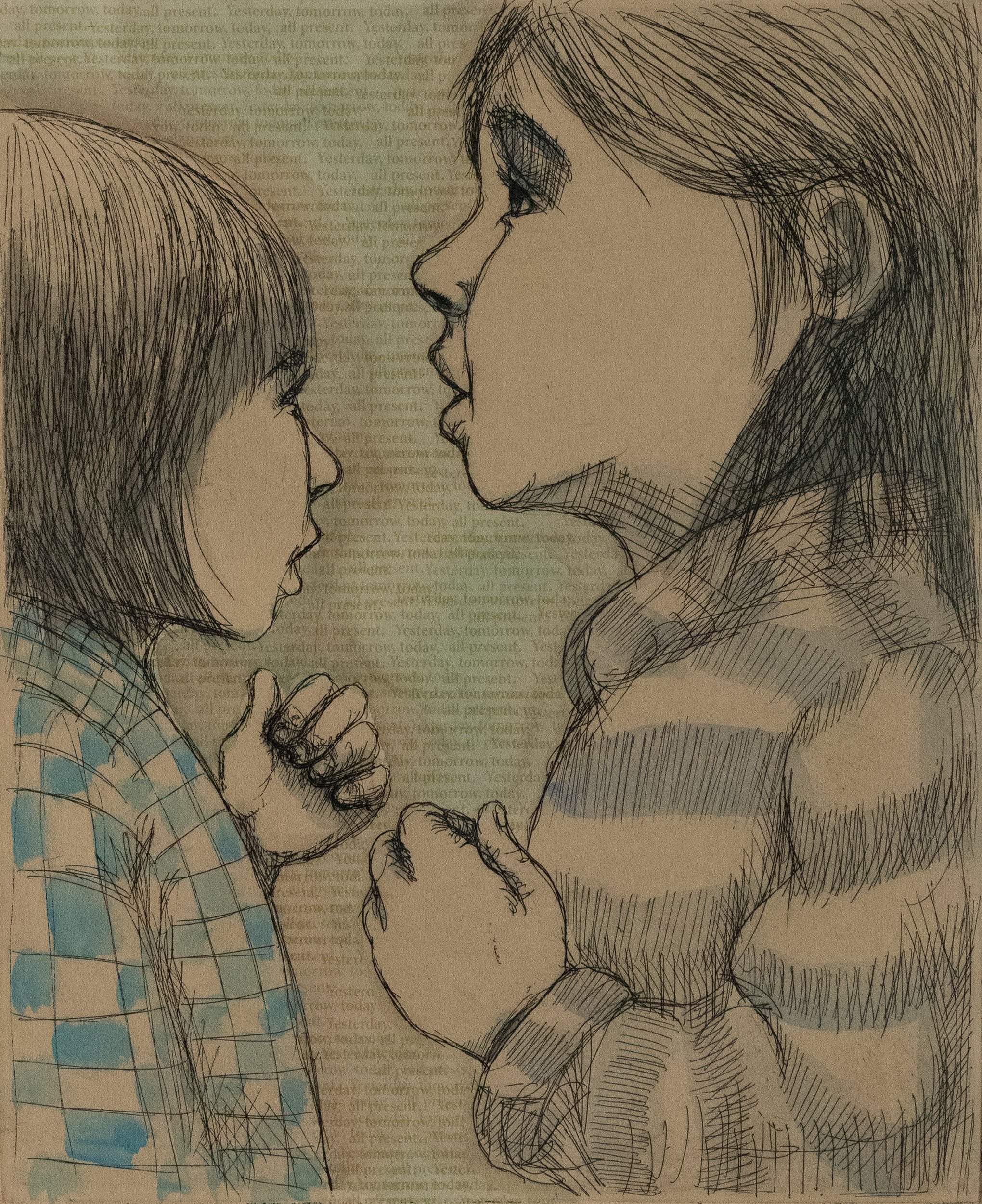 Ties That Bind 6 v1 • 2010 • 11 x 9 inches