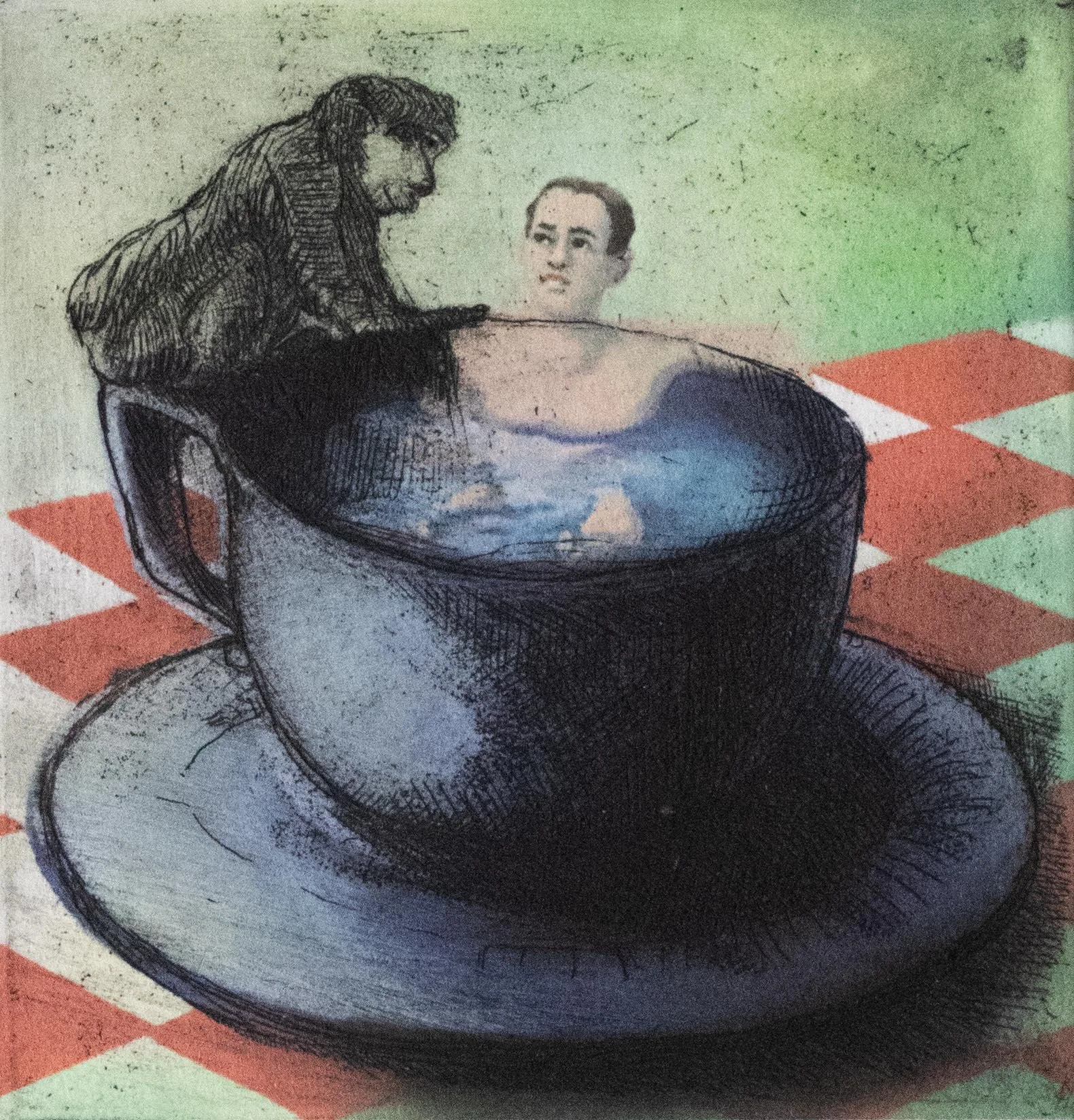 Teacup • 1995 • 3 x 3 inches