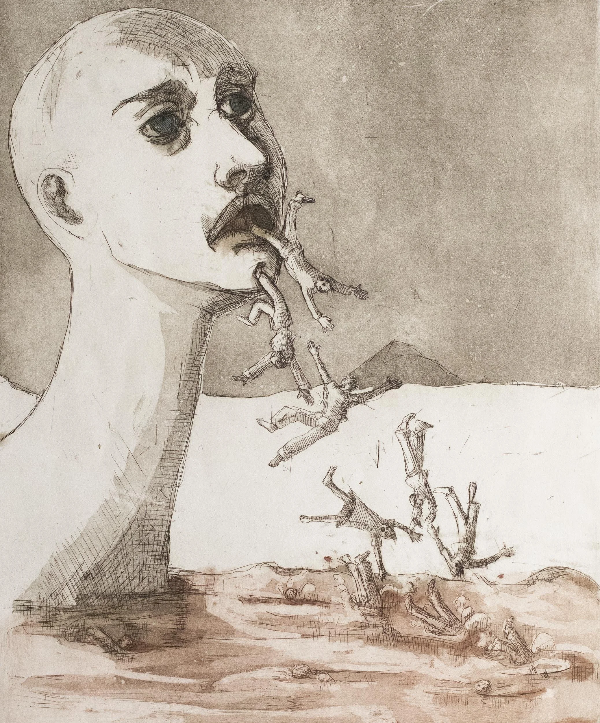 Unnecessary Beings • 2004 • 17.875 x 14.75 inches