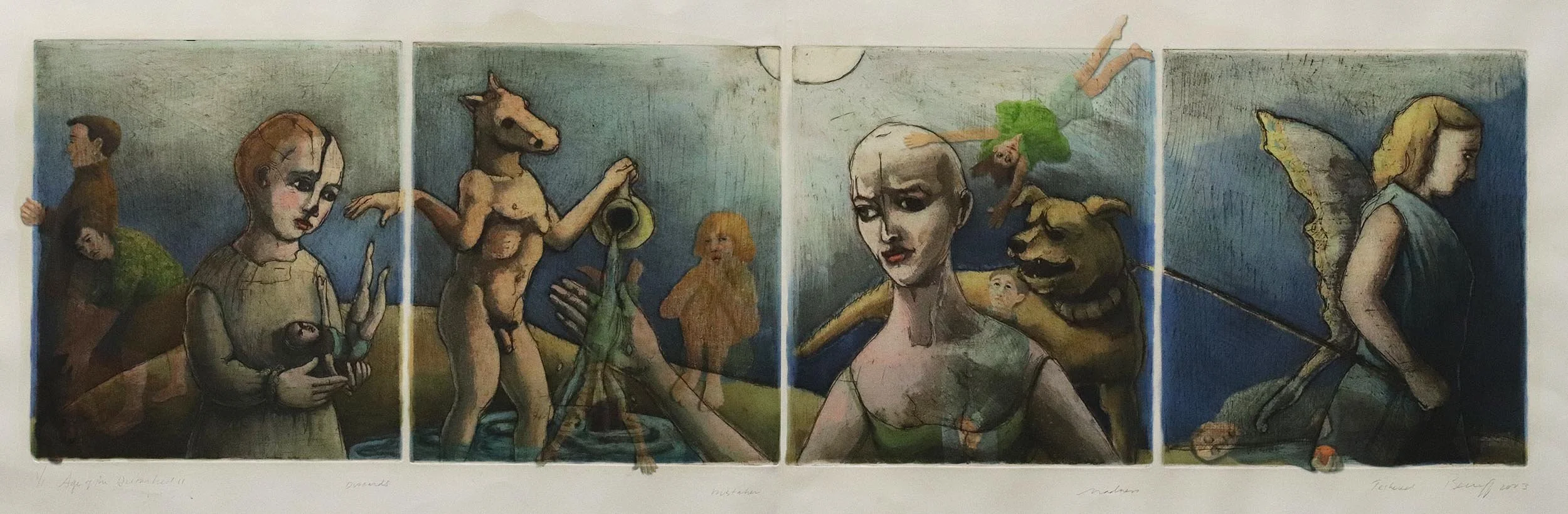 Age Of The Disturbed 2 • 2003 • 10 x 35.25 inches