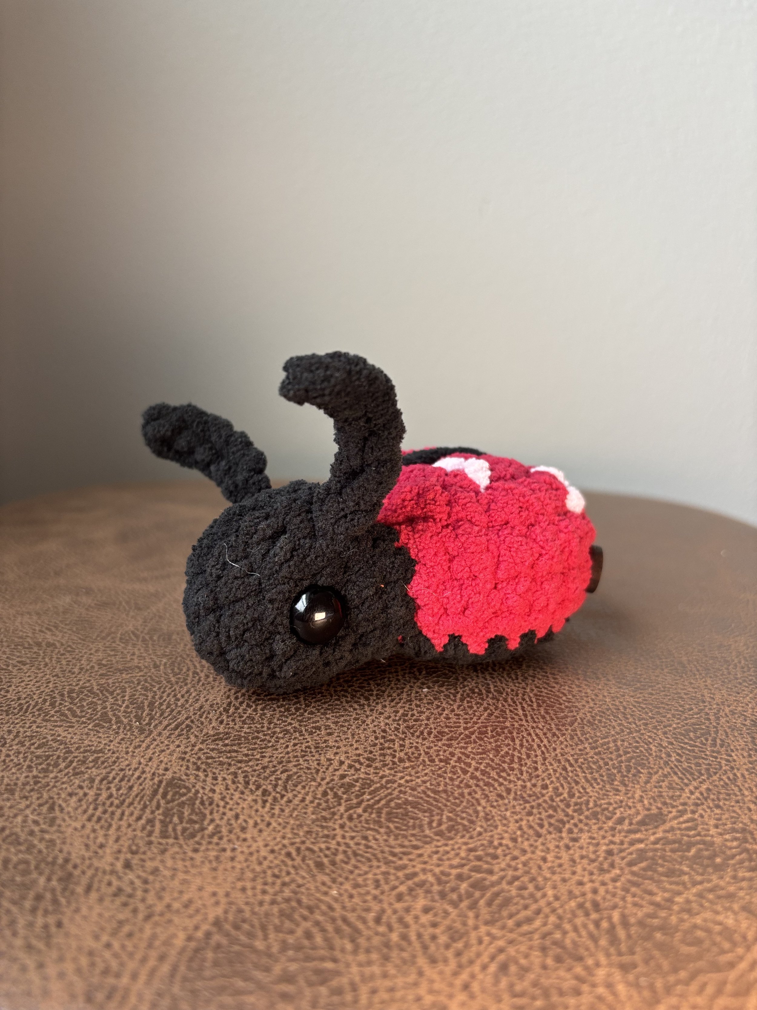 Ladybug crochet plushie