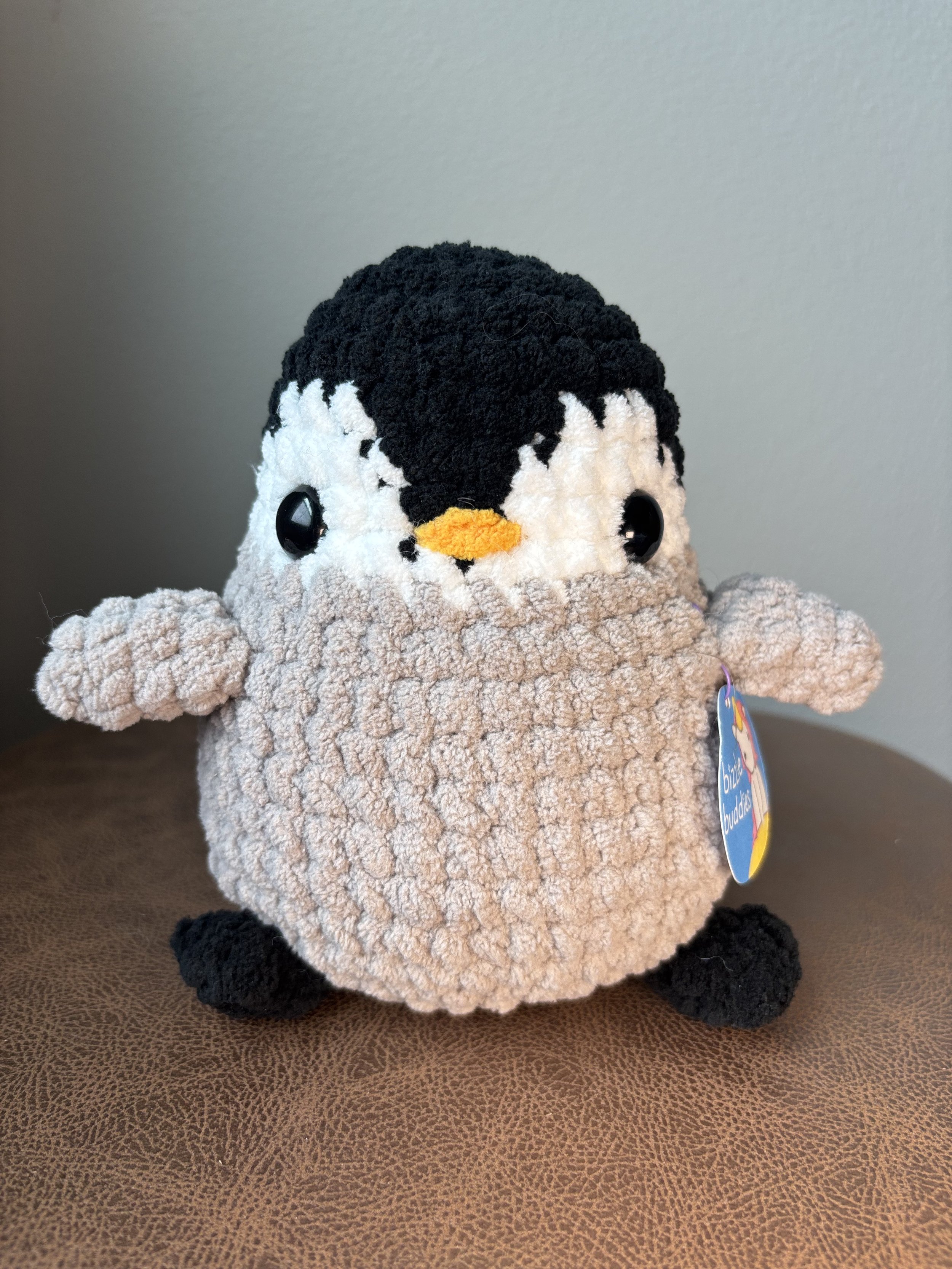 Penguin crochet plushie