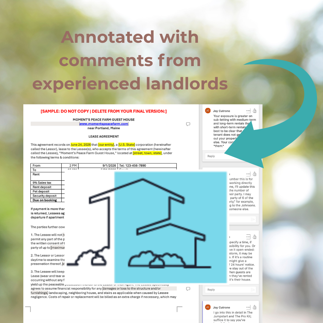 MRP Annotated Lease Templates