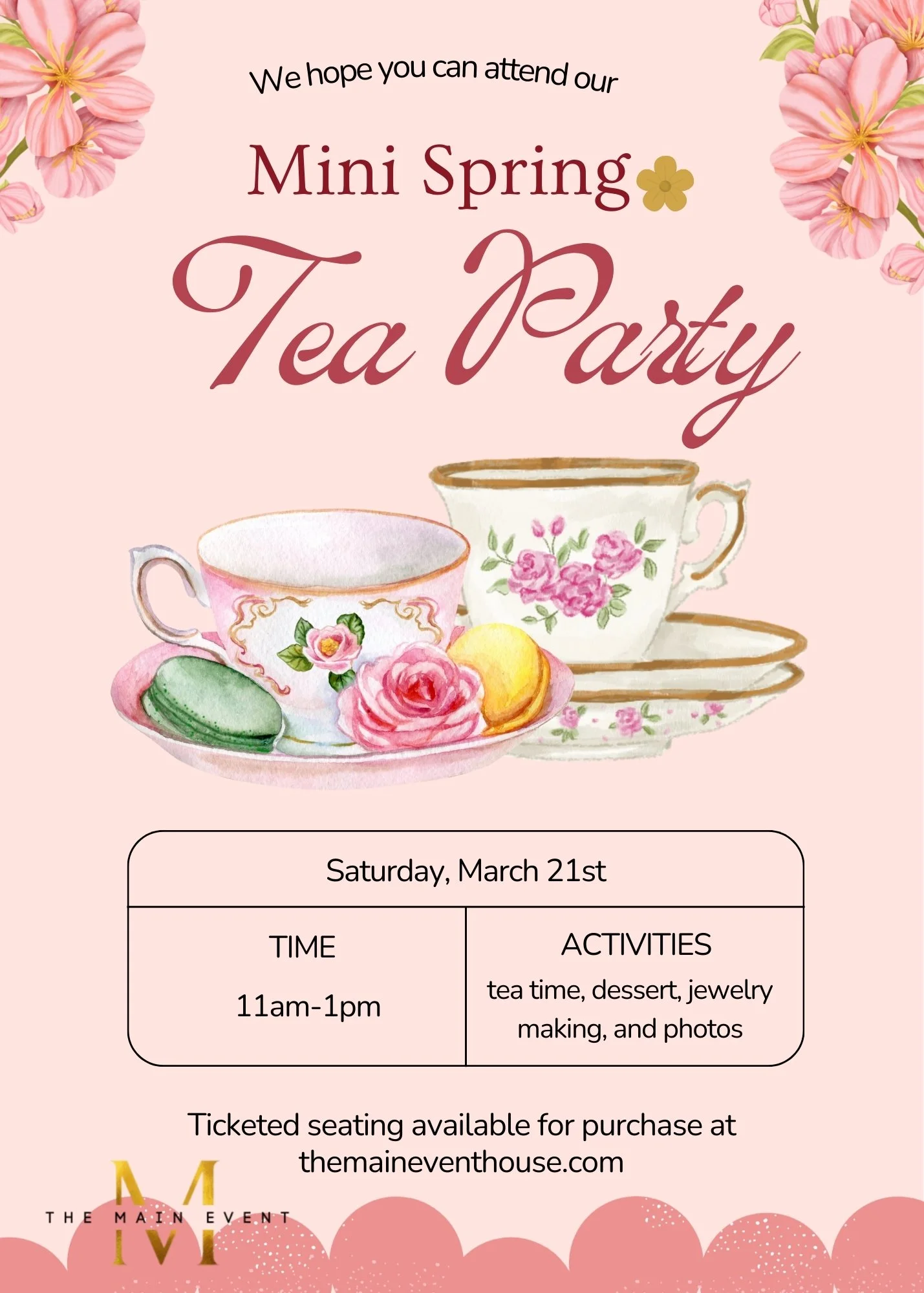 Mini Spring Tea Party