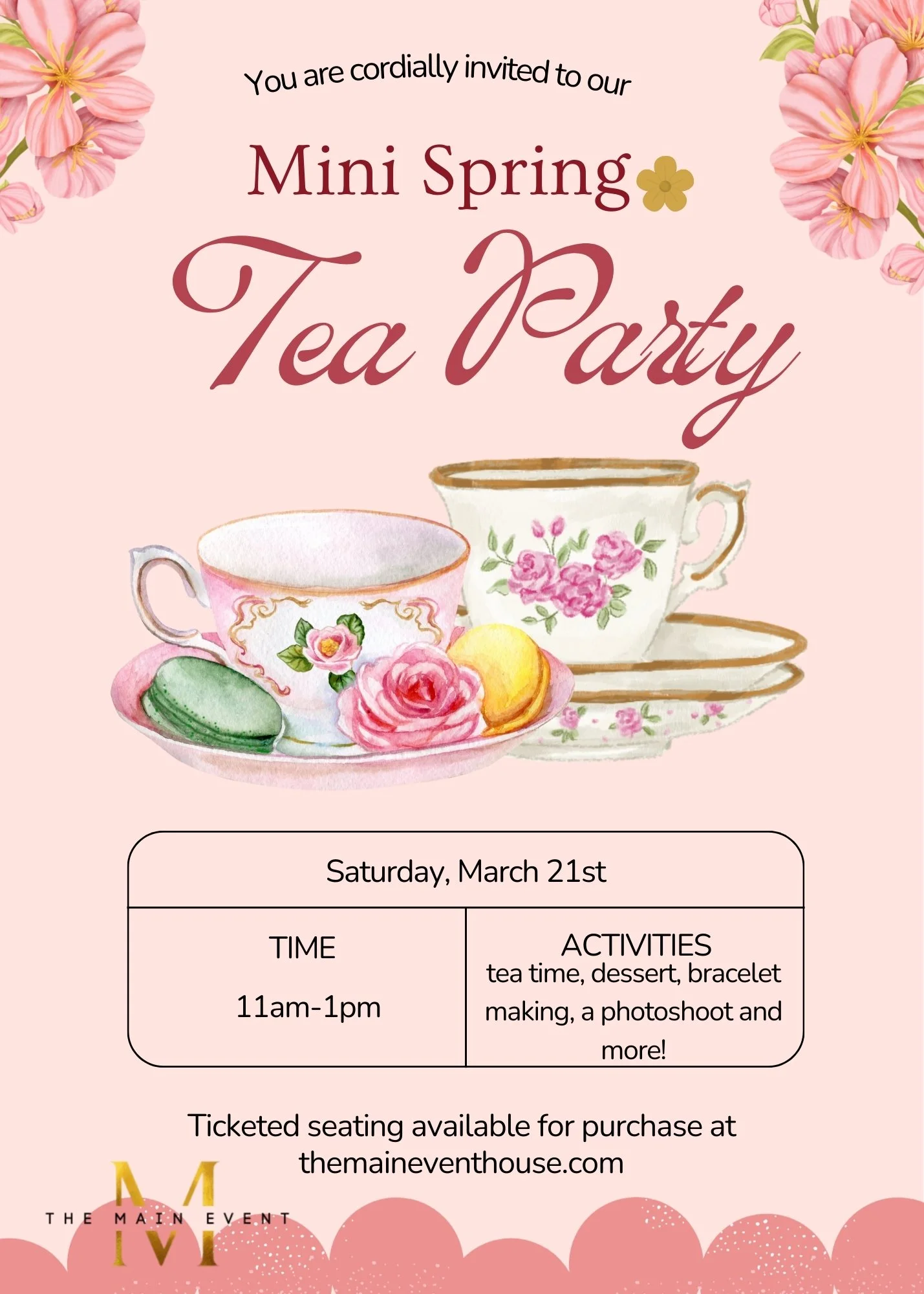 Mini Spring Tea Party