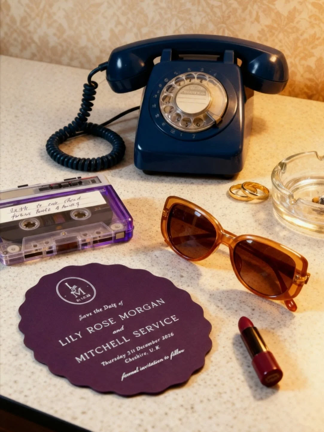 formal invitation to follow 🍸🌶️💄 this invitation has truly become a favourite ~ the wavy edge and deep burgundy red card is a design we&rsquo;re hoping sticks around.

The diary for 2026 is now open so feel free to drop me an online enquiry form t