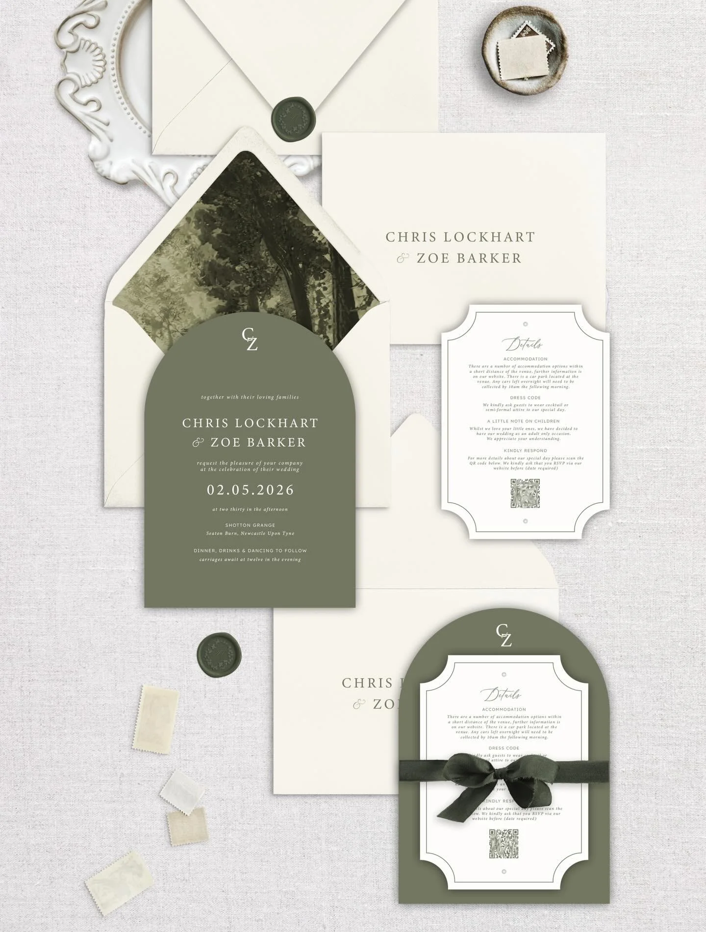 from visual mock up to real life 💌 just awaiting their little pearl additions to add extra elegance

I looove showing my clients what their invitation suite may look like when in the design stages &amp; before they are sent to print. I feel it allow