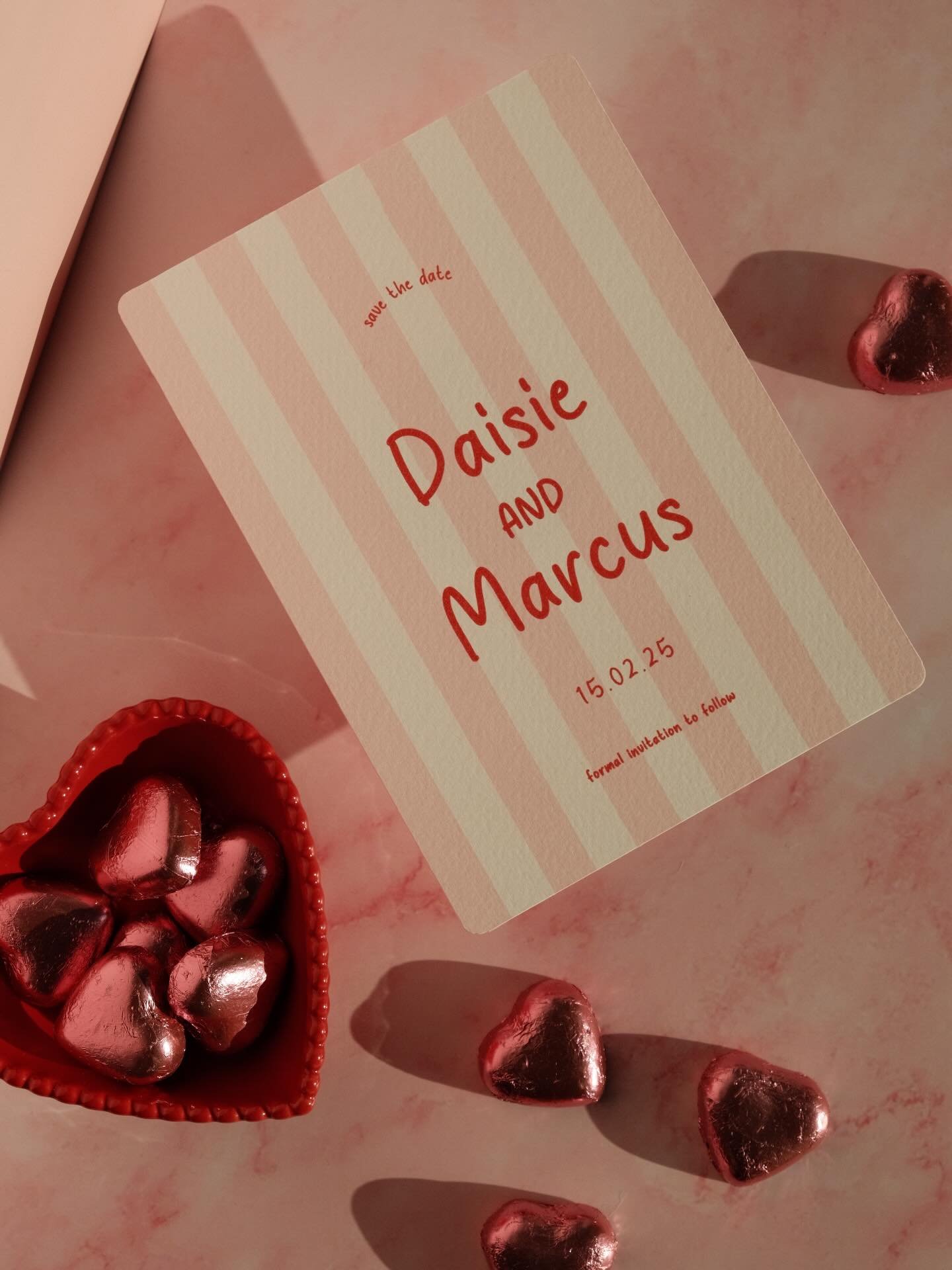 adding a pop of colour to the grid with this pink + red stripe save the date from last year 🍒🩰🤍🍓🍧

#playfulinvites #savethedate #weddingstationeryuk #weddinginvites #bridetobride