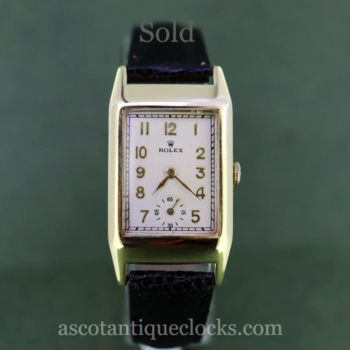 1930s 9ct gold Rolex Prince Elegant