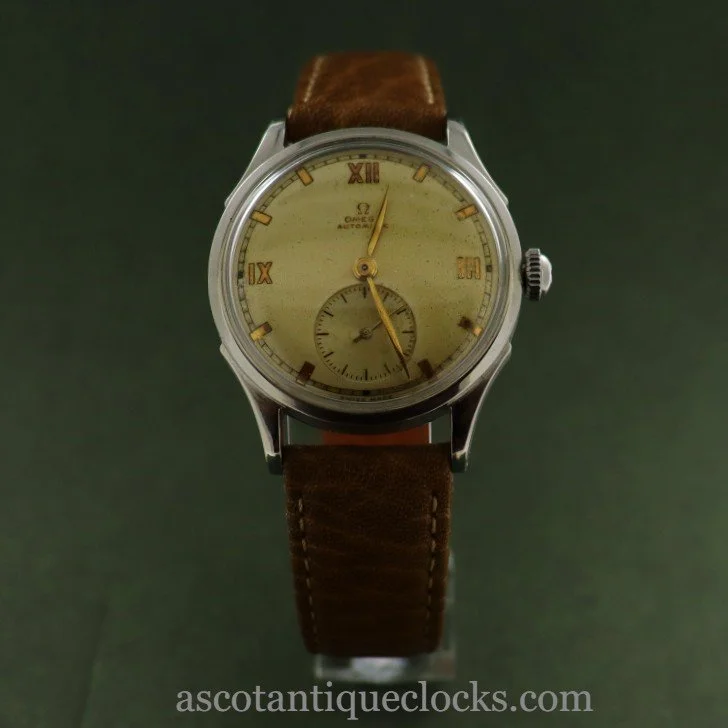 1940s Steel Omega bumper automatic