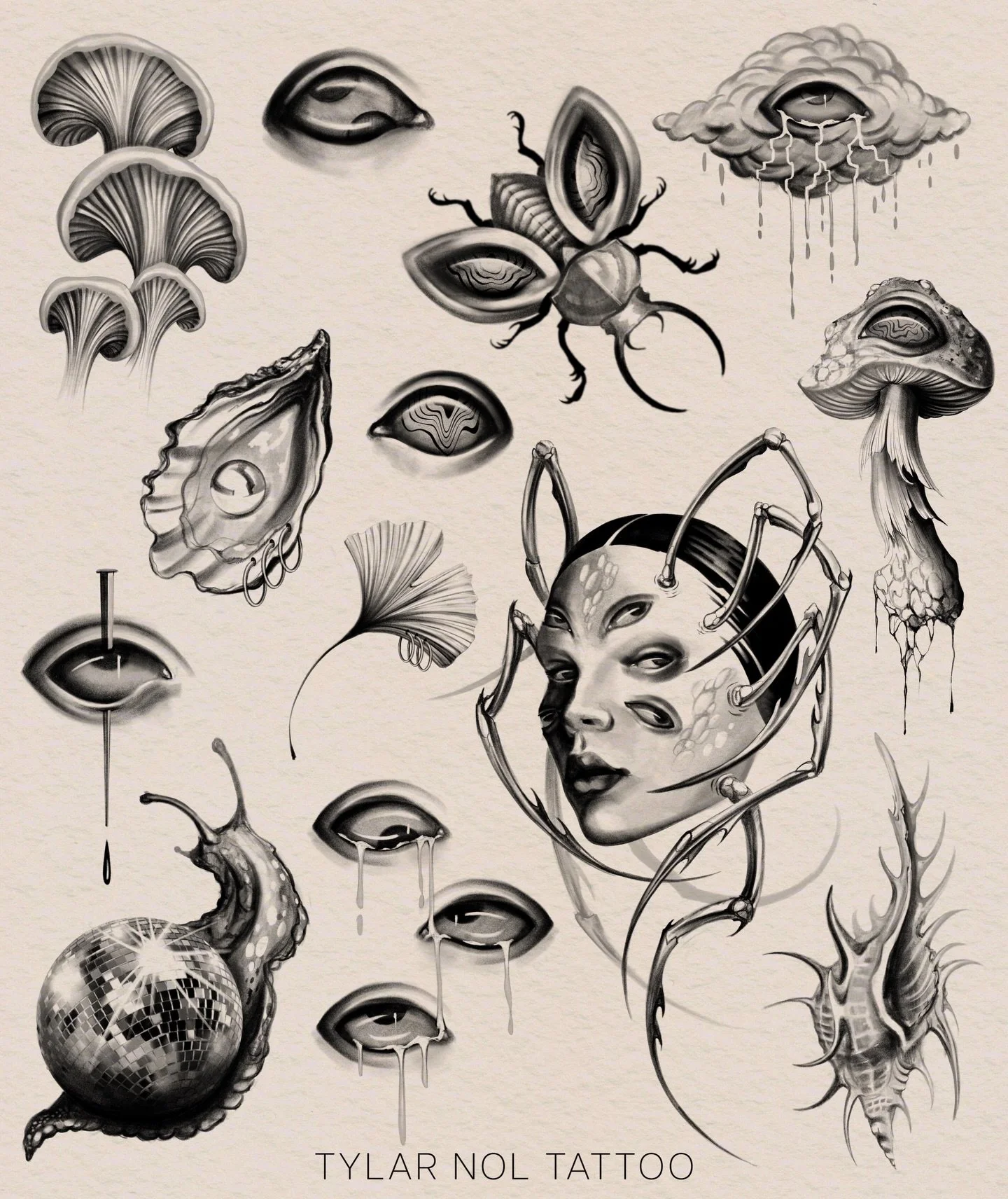 Flash part 2 for @inkedexpo this weekend 
I&rsquo;ll be taking walk ups for flash and freehand tattoos all 3 days!