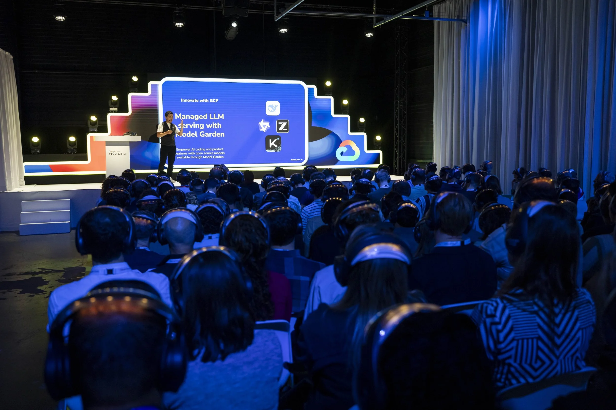 Speaker at the Google Cloud AI Live, Amsterdam, Netherlands