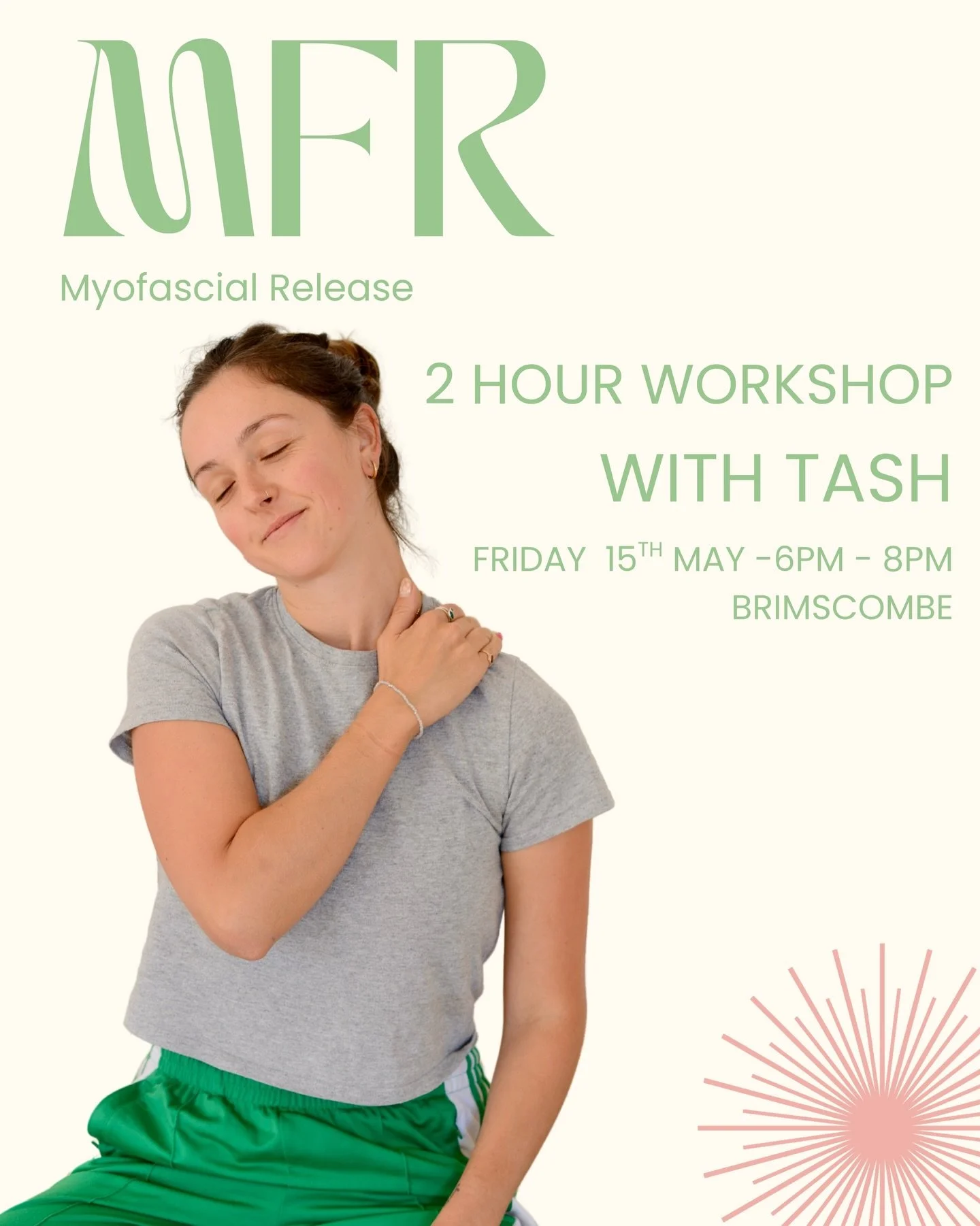Join @tashyogaspace tomorrow for a 2 hour MFR special! What a dreamy way to spend a Friday night ☁️ Sign up now 🌞