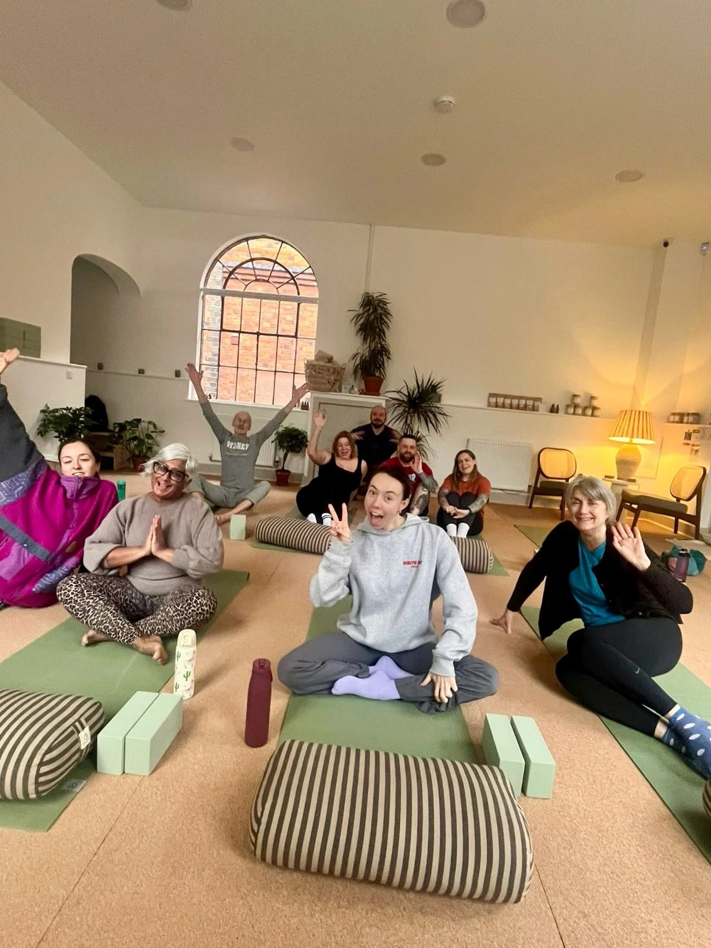 The Sunday Crew 🫶🏼 Join us every Sunday at 10am for yoga followed by a coffee and social time ☕️