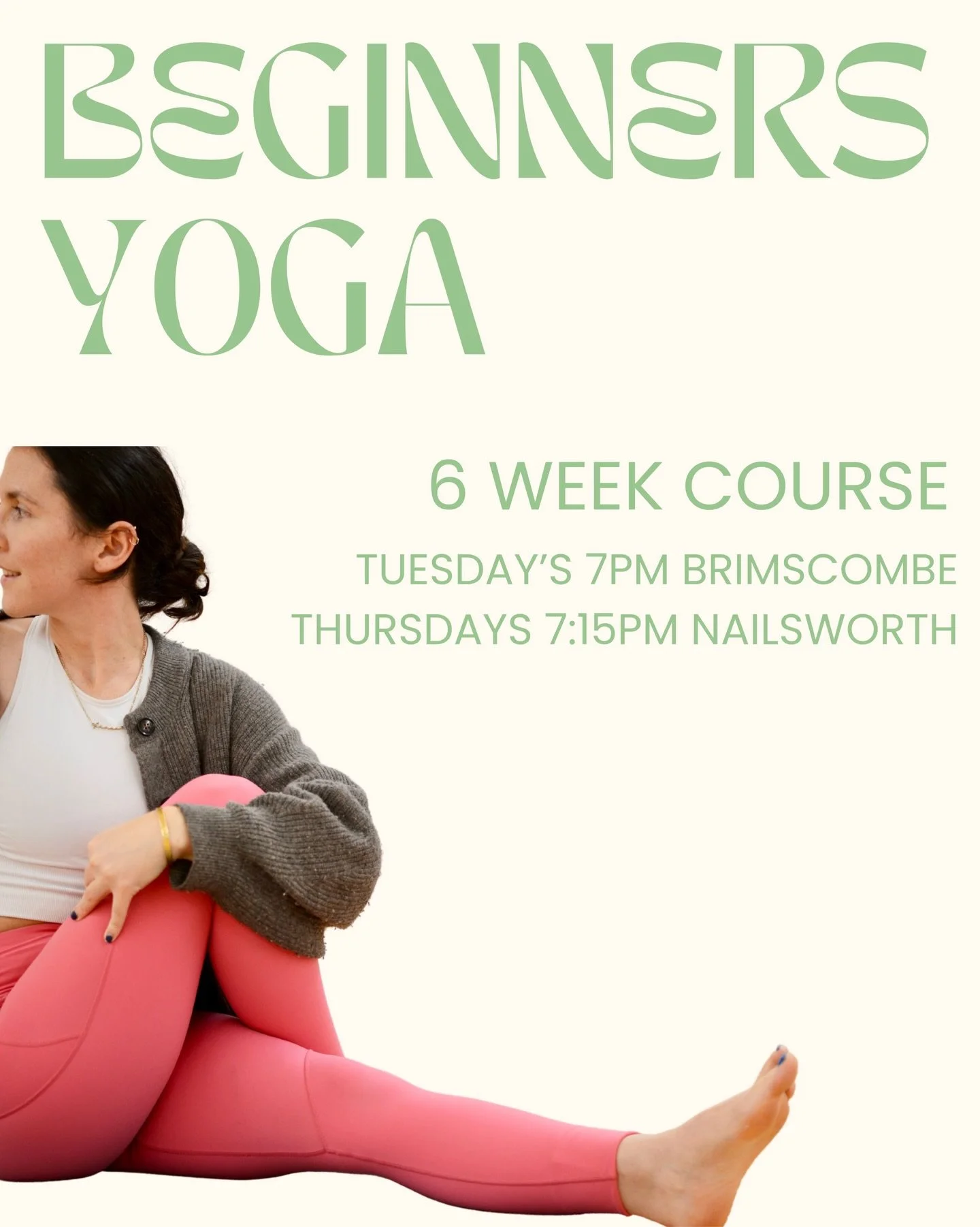 🌿 New to yoga? This is for YOU! 🌿
We are thrilled to be running 2, 6-week &ldquo;Back to Basics&rdquo; courses. 100% beginner-friendly. 

We&rsquo;ll cover the foundations: movement, breathwork, meditation, and sprinkle in a little yoga philosophy 