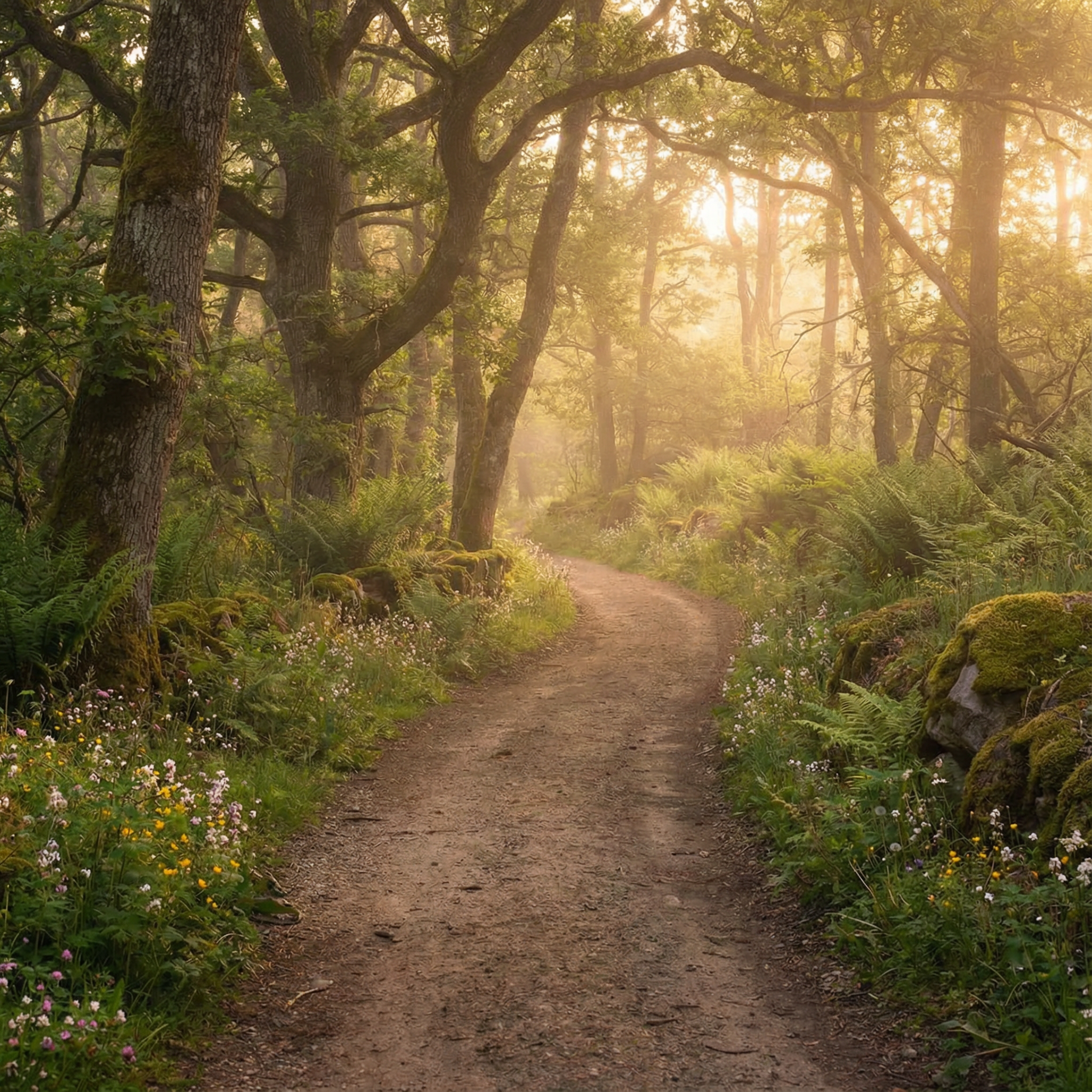 Chemin dans la foret