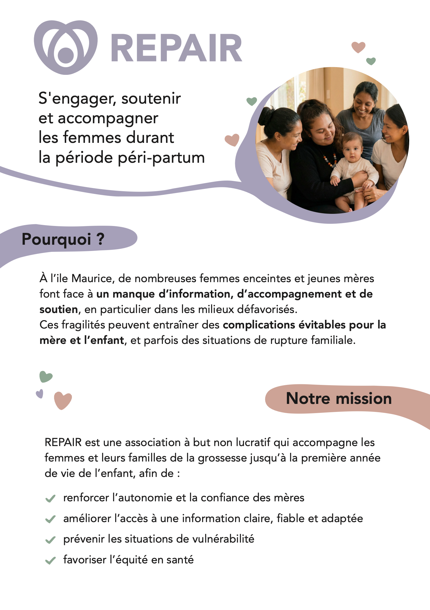 Flyer de Repair page 1