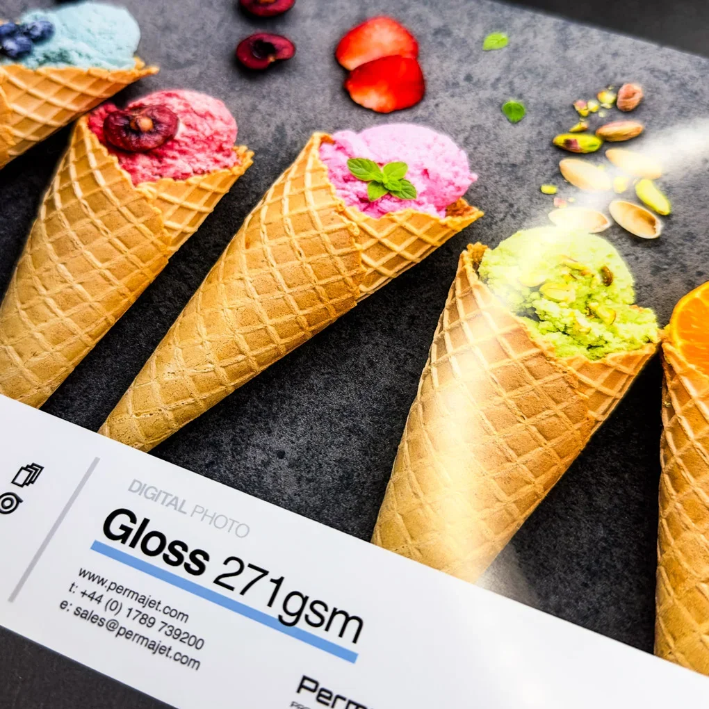 Papier photo finition gloss