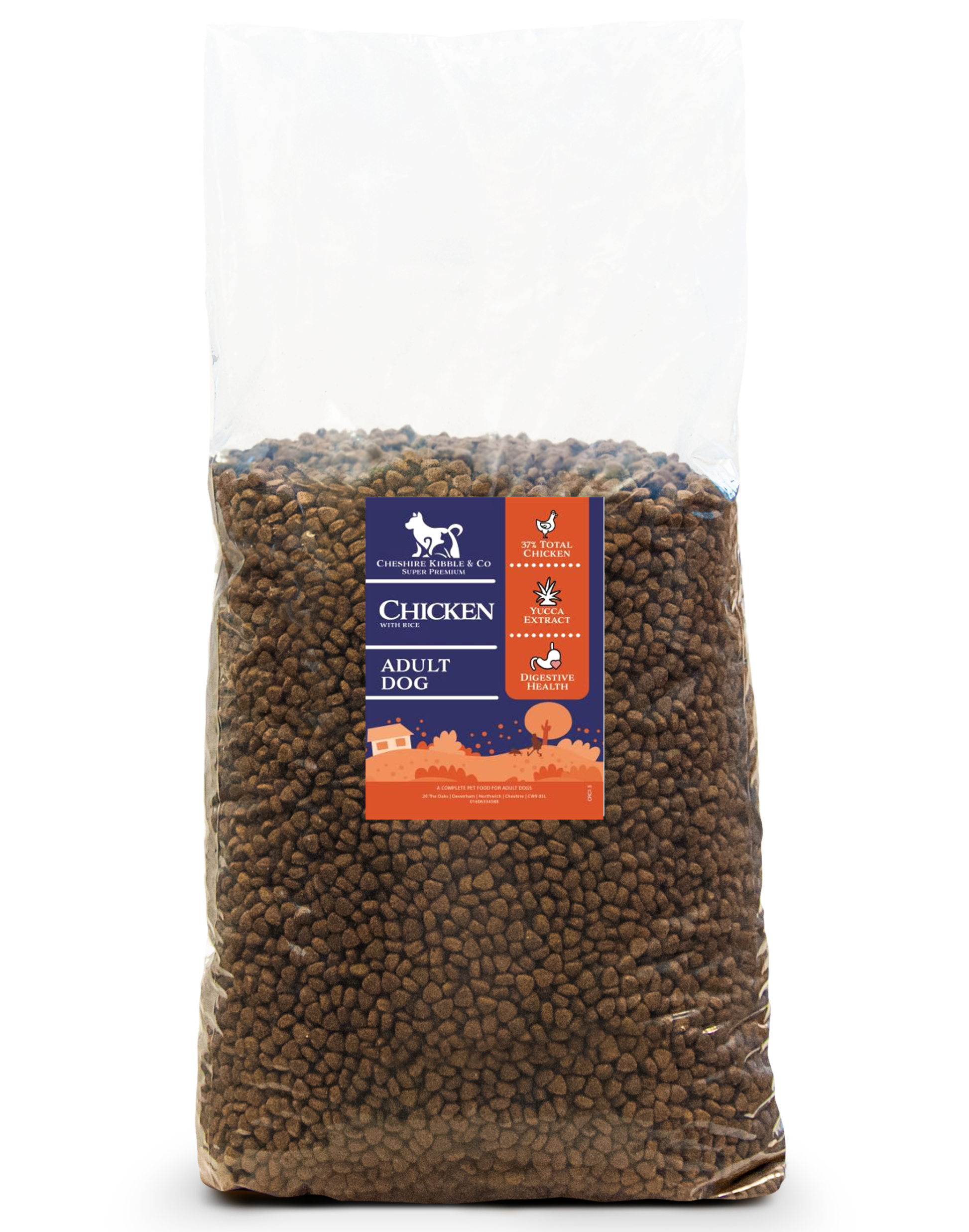 Chicken with Rice - Adult Dog Food (1.5kg)