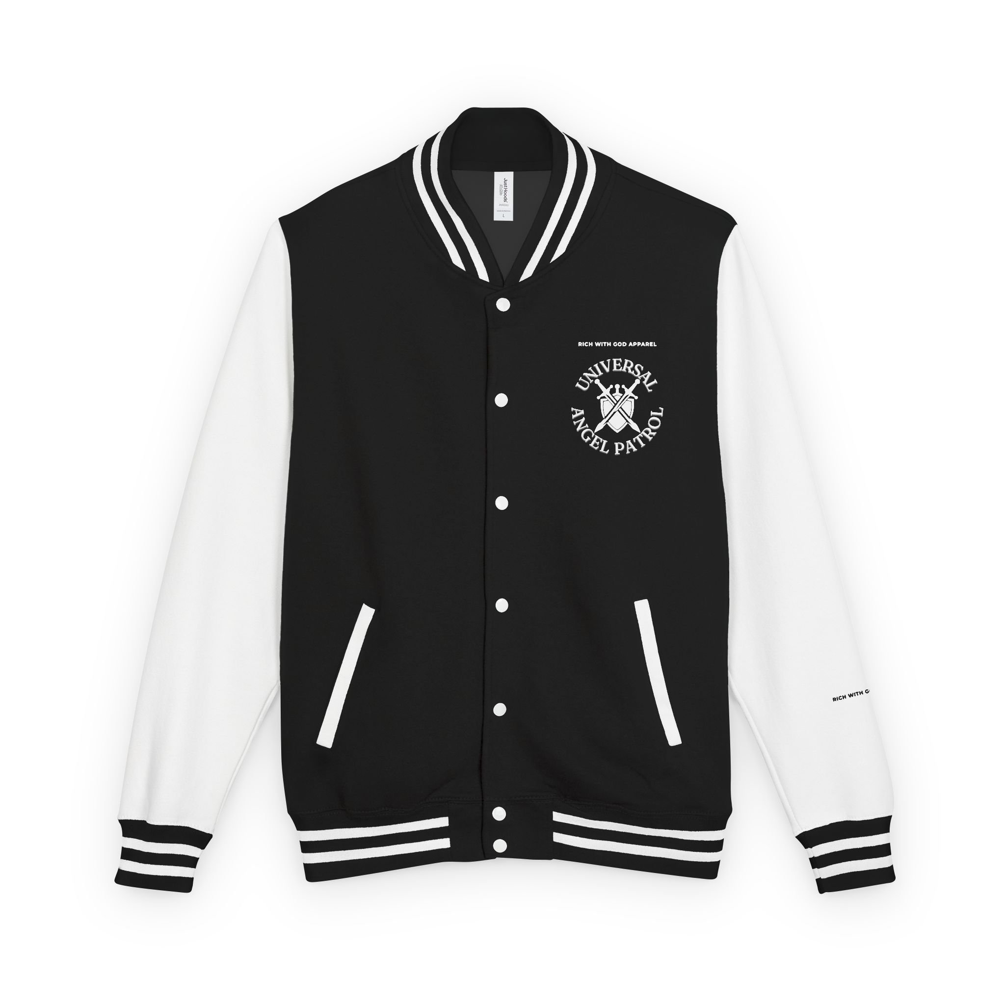 Letterman Jacket — 'Angels Surround Me' Varsity Jacket