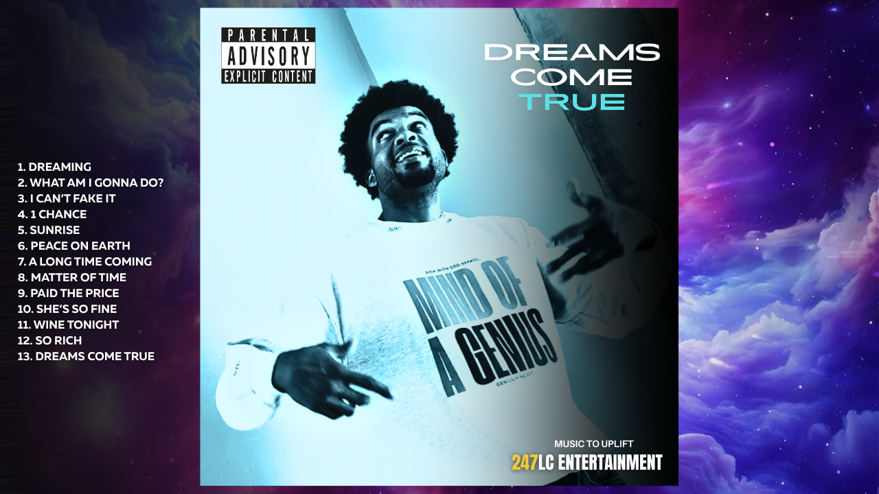 Omar Cook’s Thirteenth Album “Dreams Come True” | Faith, Manifestation, Healing, Love, and Transformation