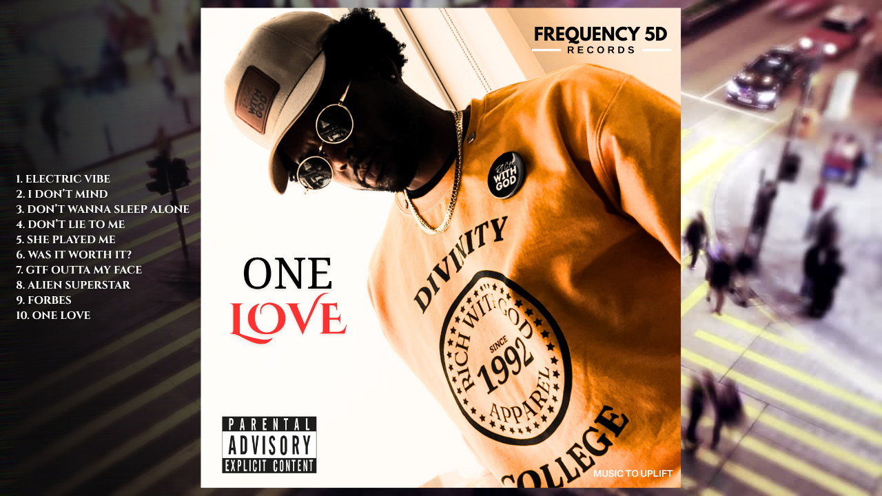 Omar Cook’s Fourteenth Album “One Love” | Love, Relationships, Healing, Growth, and Unity