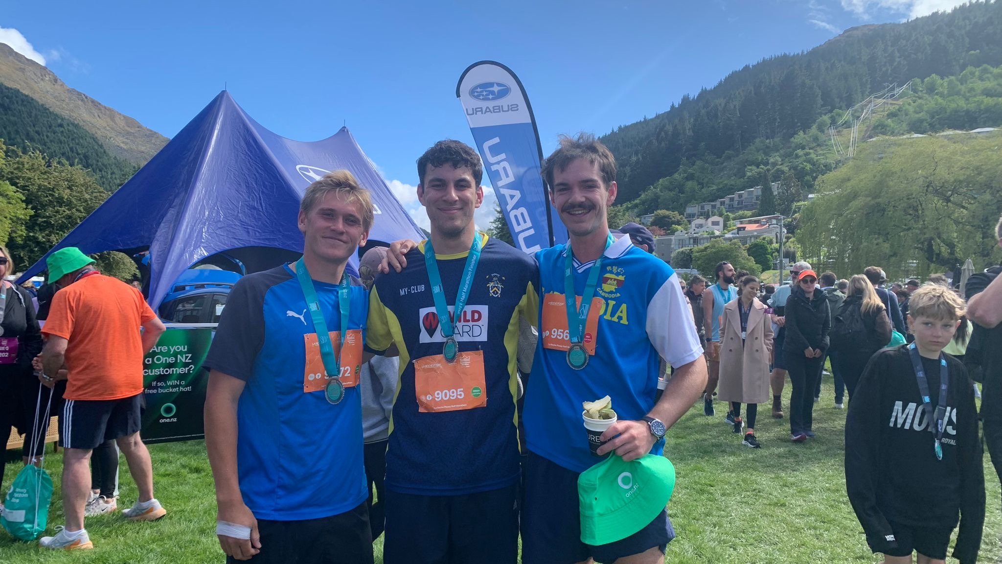 Post-Queenstown half-marathon 