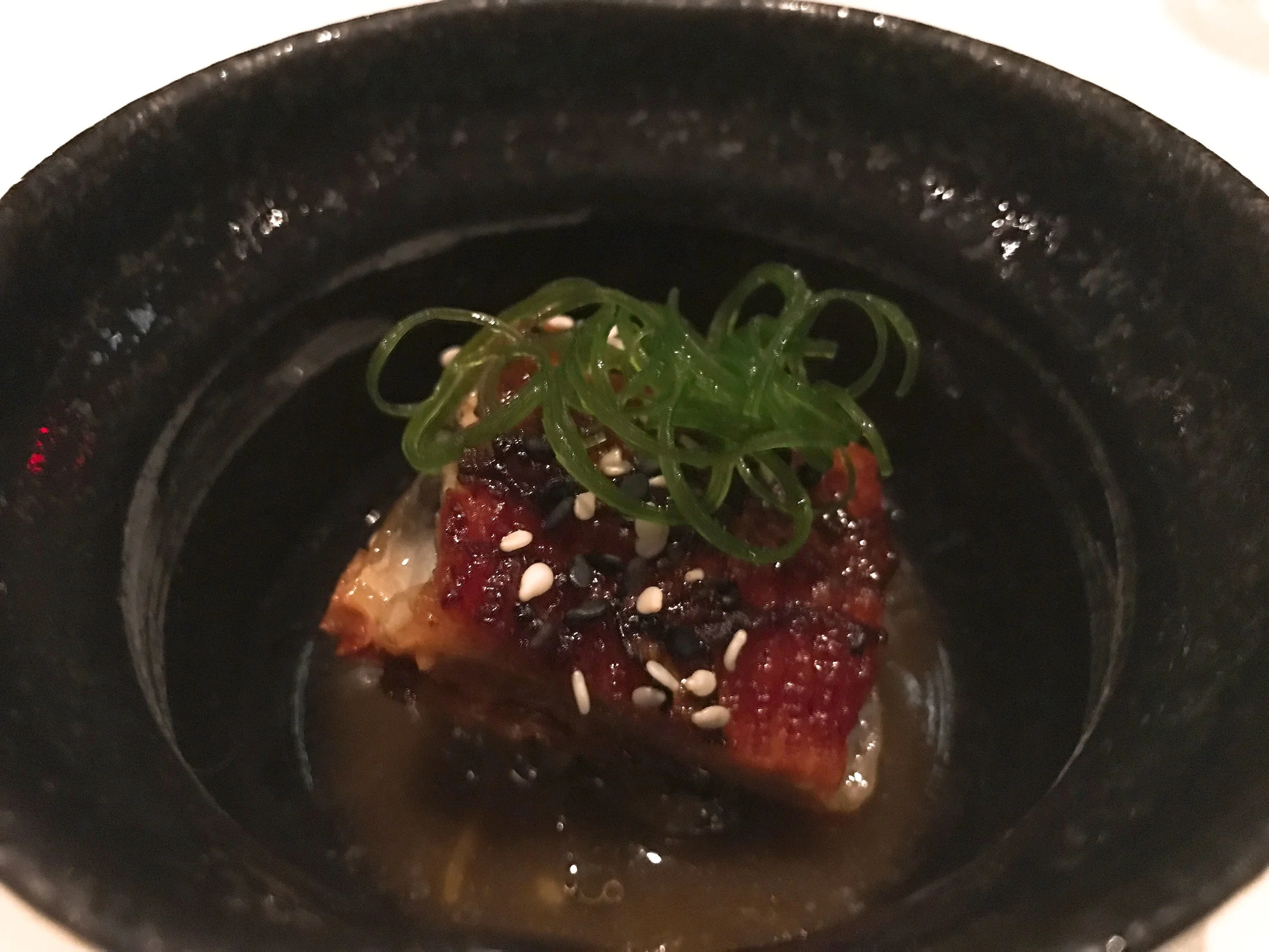 Barbecued Eel with Sesame and Yuzu