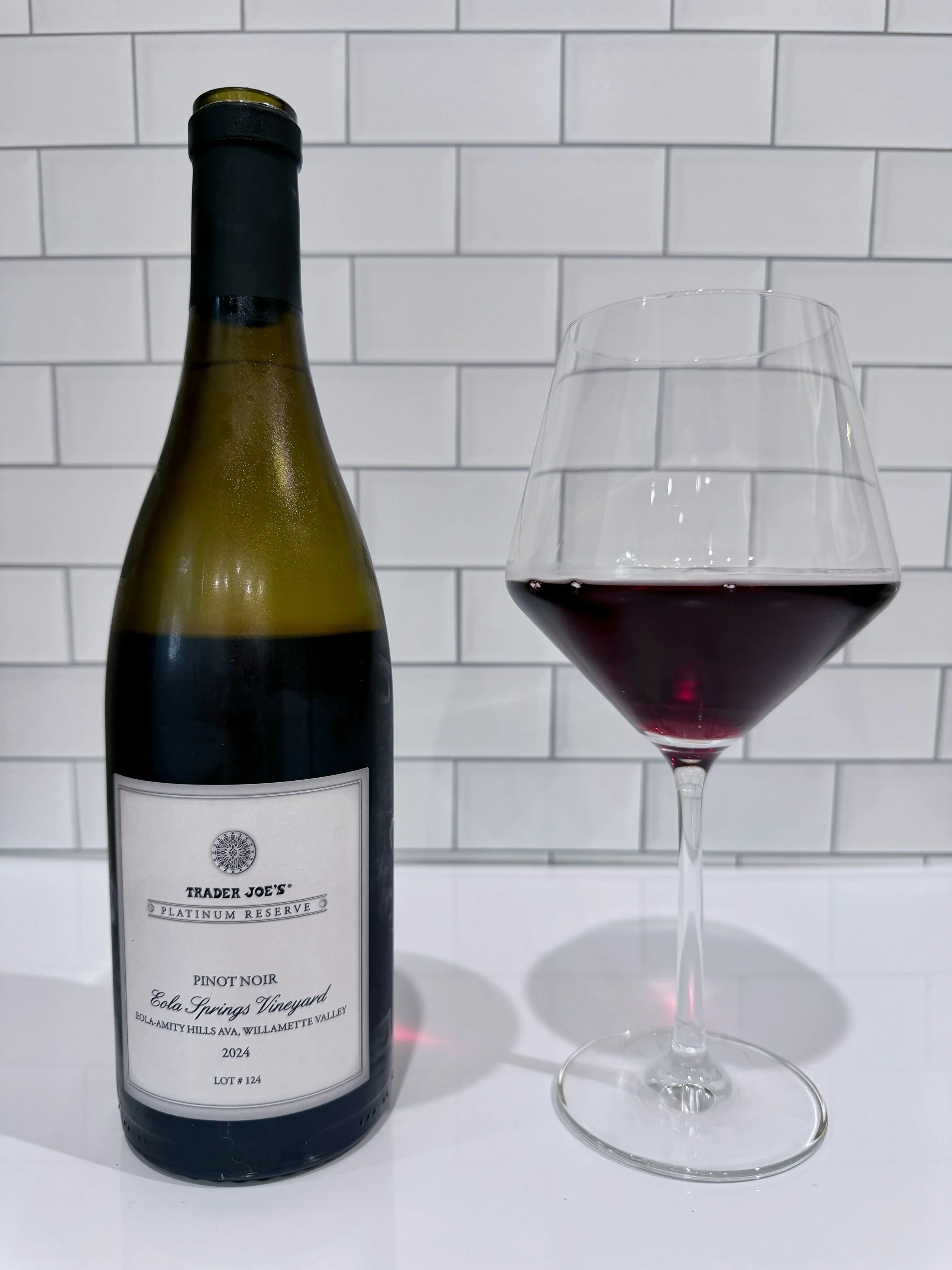 2024 Trader Joe’s Platinum Reserve Pinot Noir |  Eola Springs Vineyard