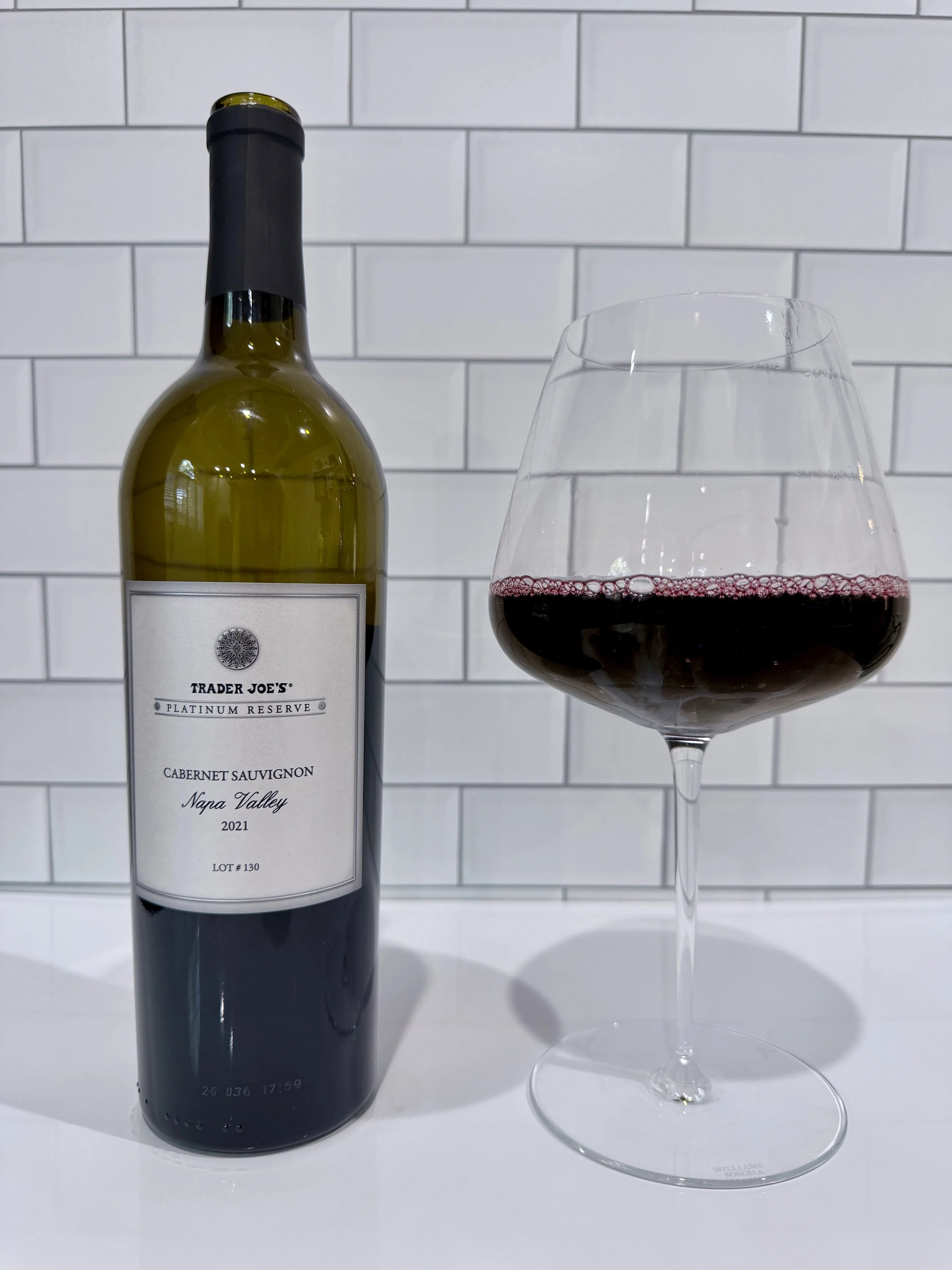 2021 Trader Joe’s Platinum Reserve Napa Valley Cabernet Sauvignon|  Lot #130