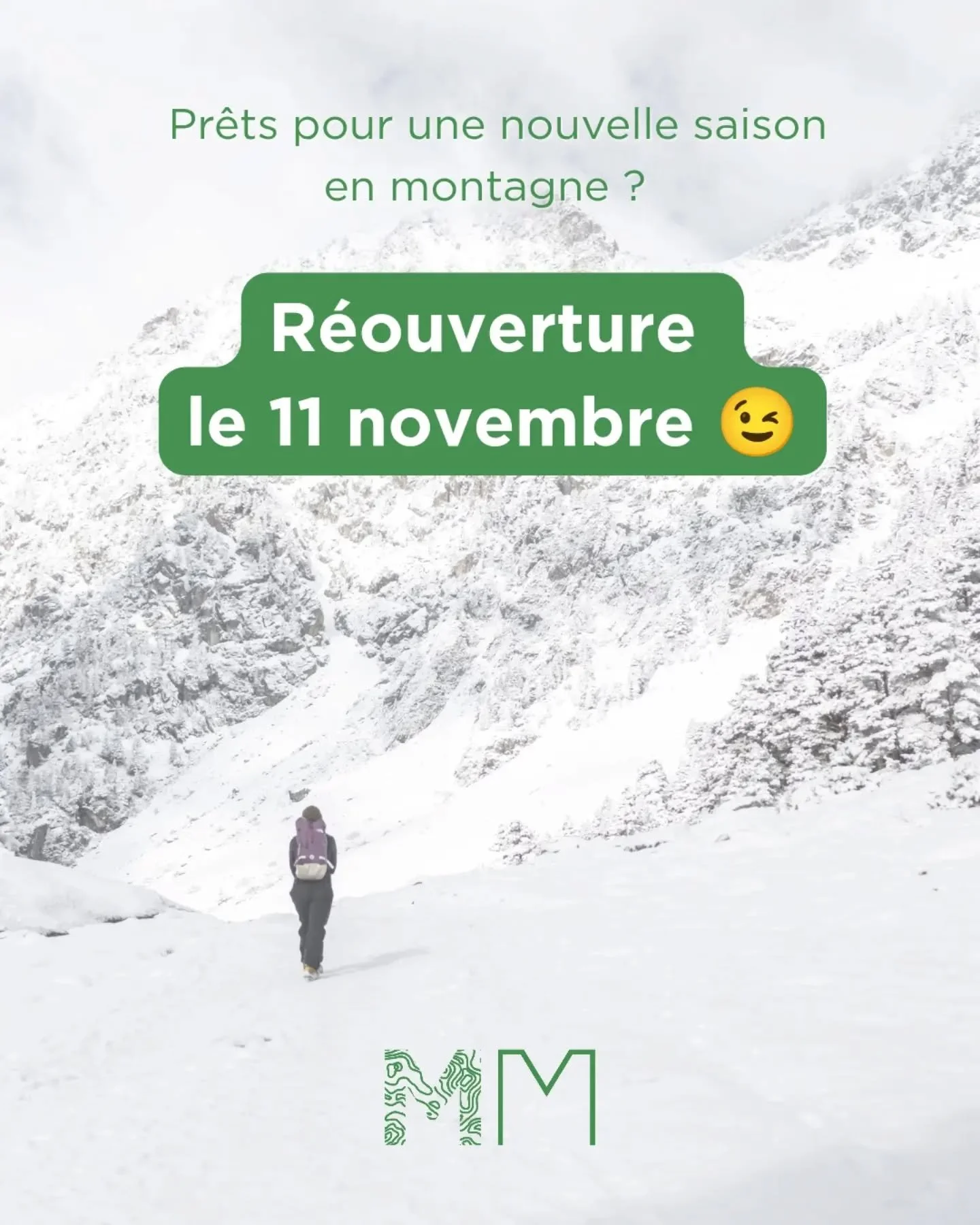 La Maison de la Montagne rouvre ses portes le 11 novembre !

🕒 Nouveaux horaires : mardis matin et mercredi toute la journ&eacute;e.

Et ce n&rsquo;est qu&rsquo;un d&eacute;but&hellip; la Maison de la Montagne ouvrira encore plus &agrave; partir du 