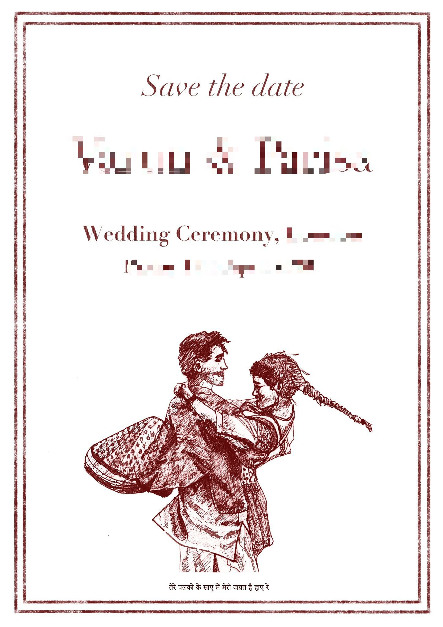Wedding Event Invites