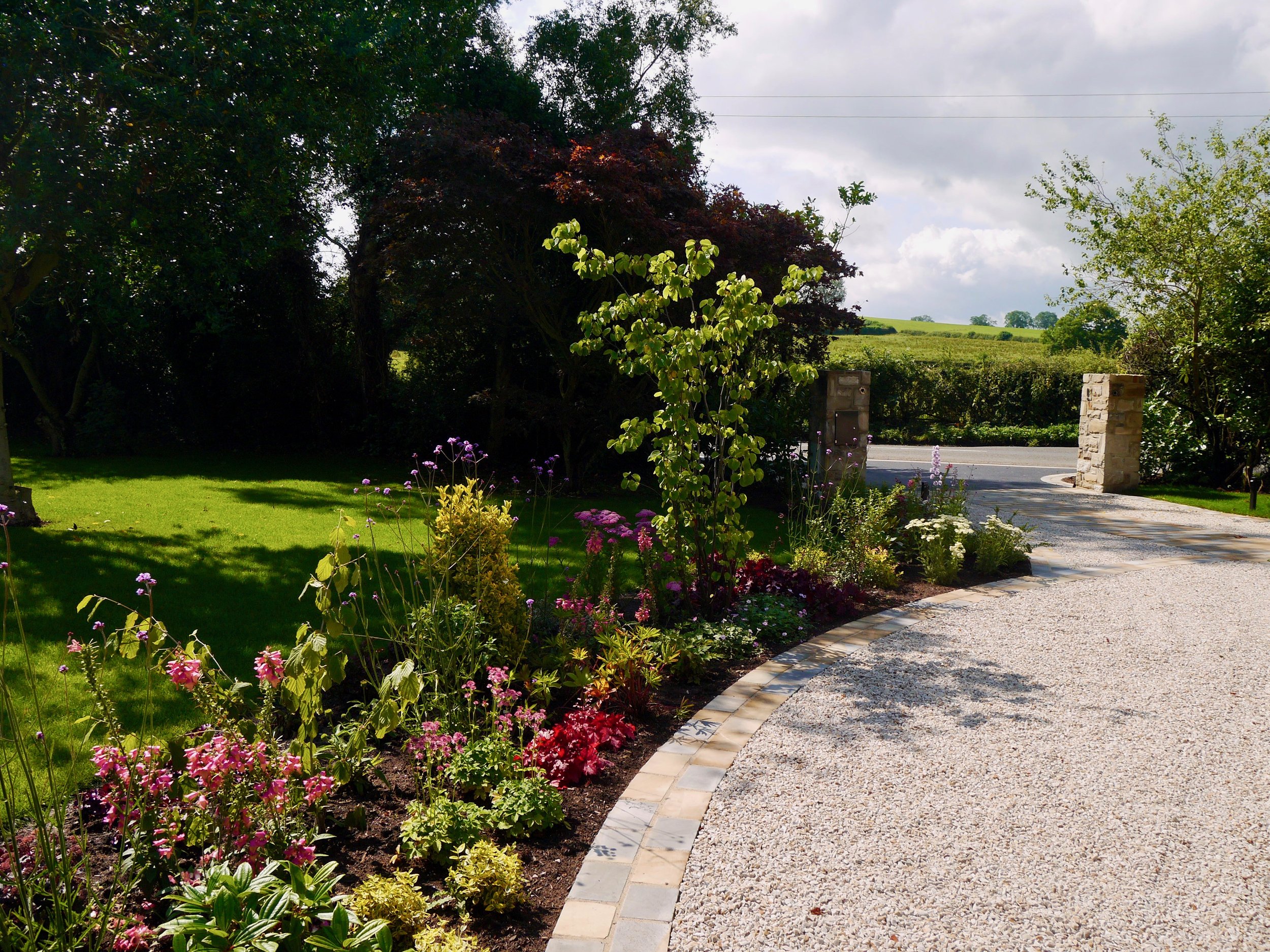An image showing the new gateway and entrance