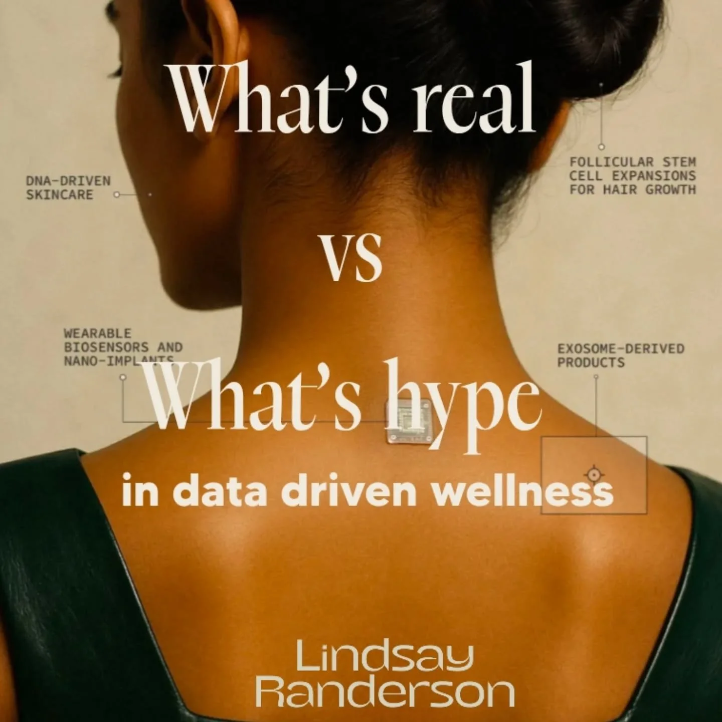 DNA-coded skincare, hormone balancing wearables. AI powered longevity stacks. 

Hype or helpful?

I read an article in @voguebusiness last week on data-led skincare.
 Brands like L'Or&eacute;al and La Roche-Posay are using data AND mental health coac