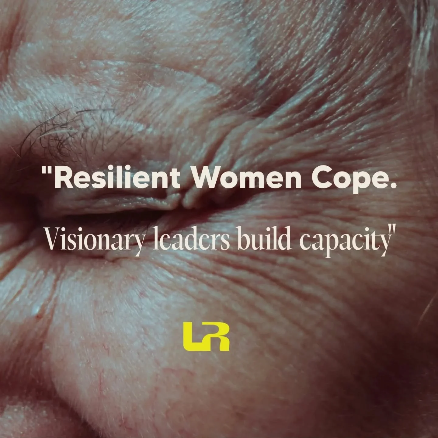 We've been told that resilience is a success marker 

A sign that we can bounce back quickly from challenges.
We can bounce back, push through and carry on regardless.

The leaders I work with have lived this. 

They hold a strategy meeting on 4 hour