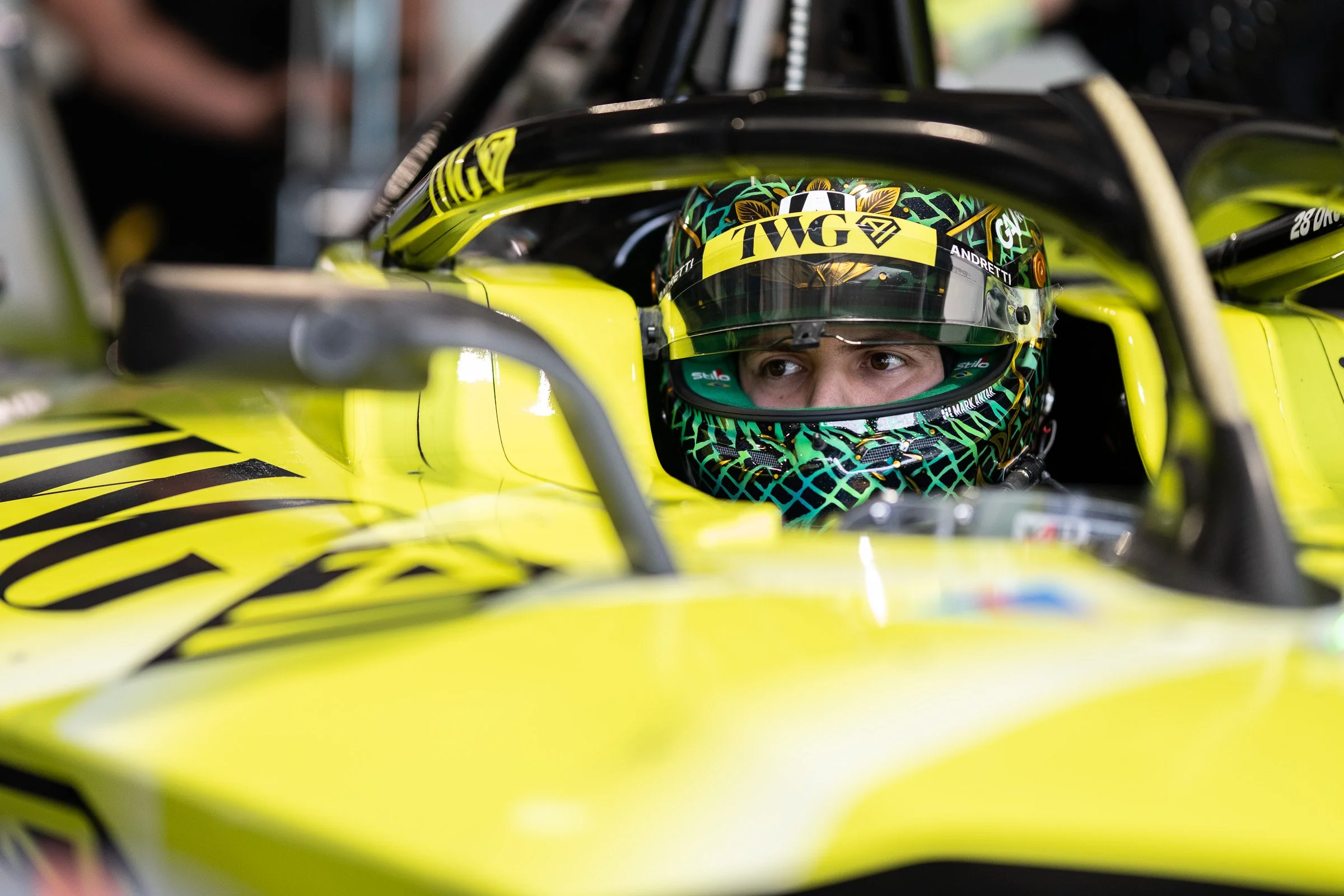 Felipe Drugovich disputa o E-Prix de Madrid da Fórmula E no Autódromo de Jarama