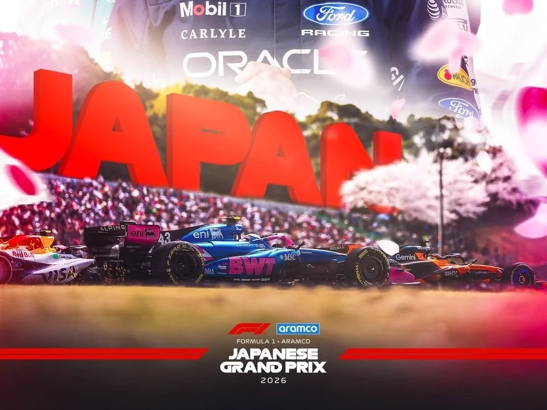 Desafio na madrugada: Fórmula 1 chega ao Japão para a terceira etapa da temporada 2026
