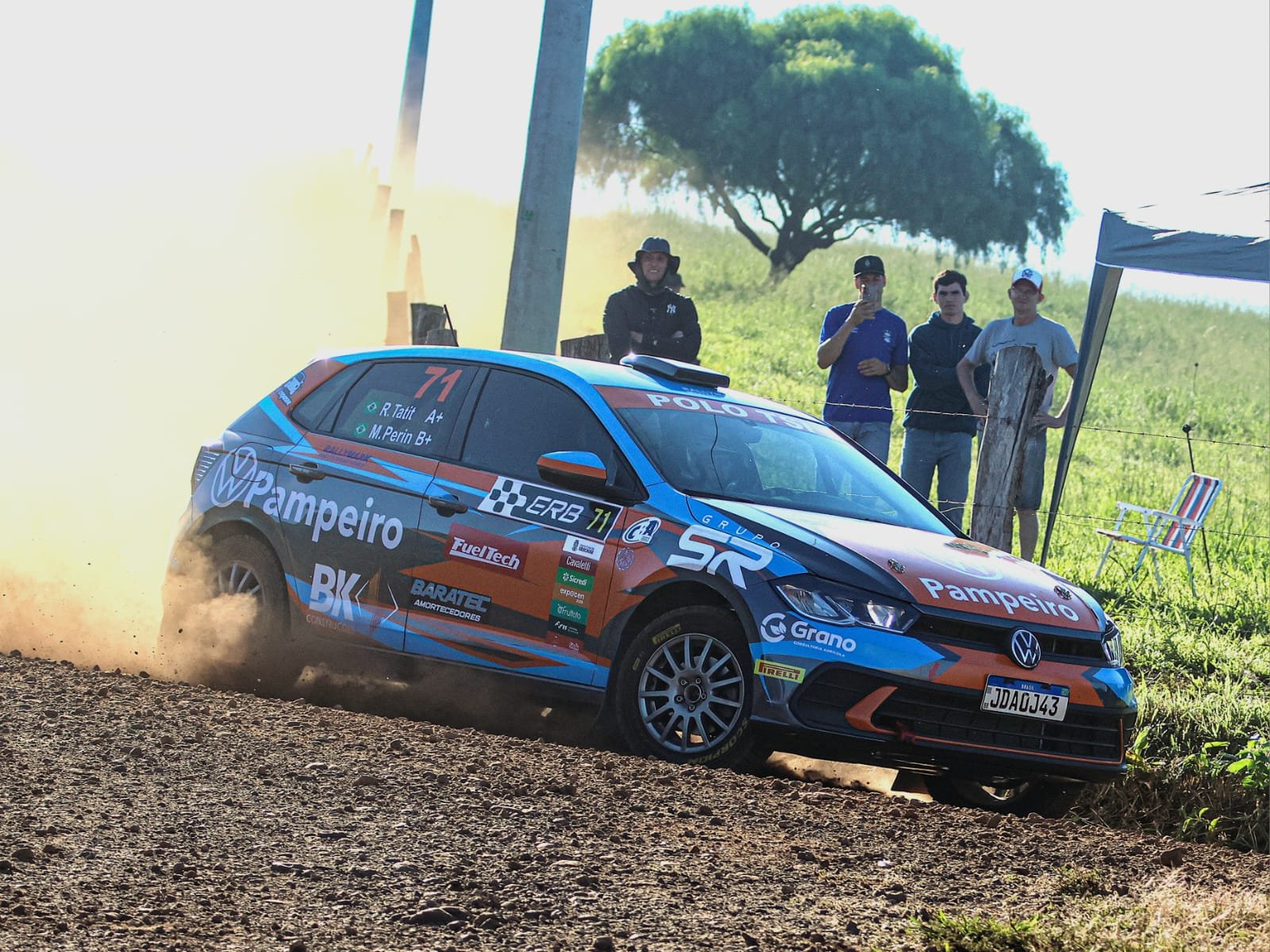 Rubens Tatit e Mateus Perin buscam pontos no Rally Estação 25 Anos