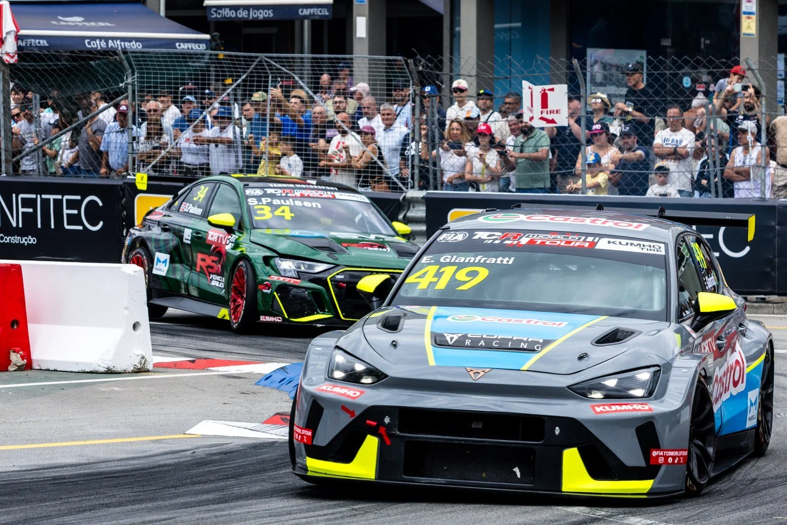 Enzo Gianfratti sobe cinco posições no TCR World Tour após corridas em Portugal 
