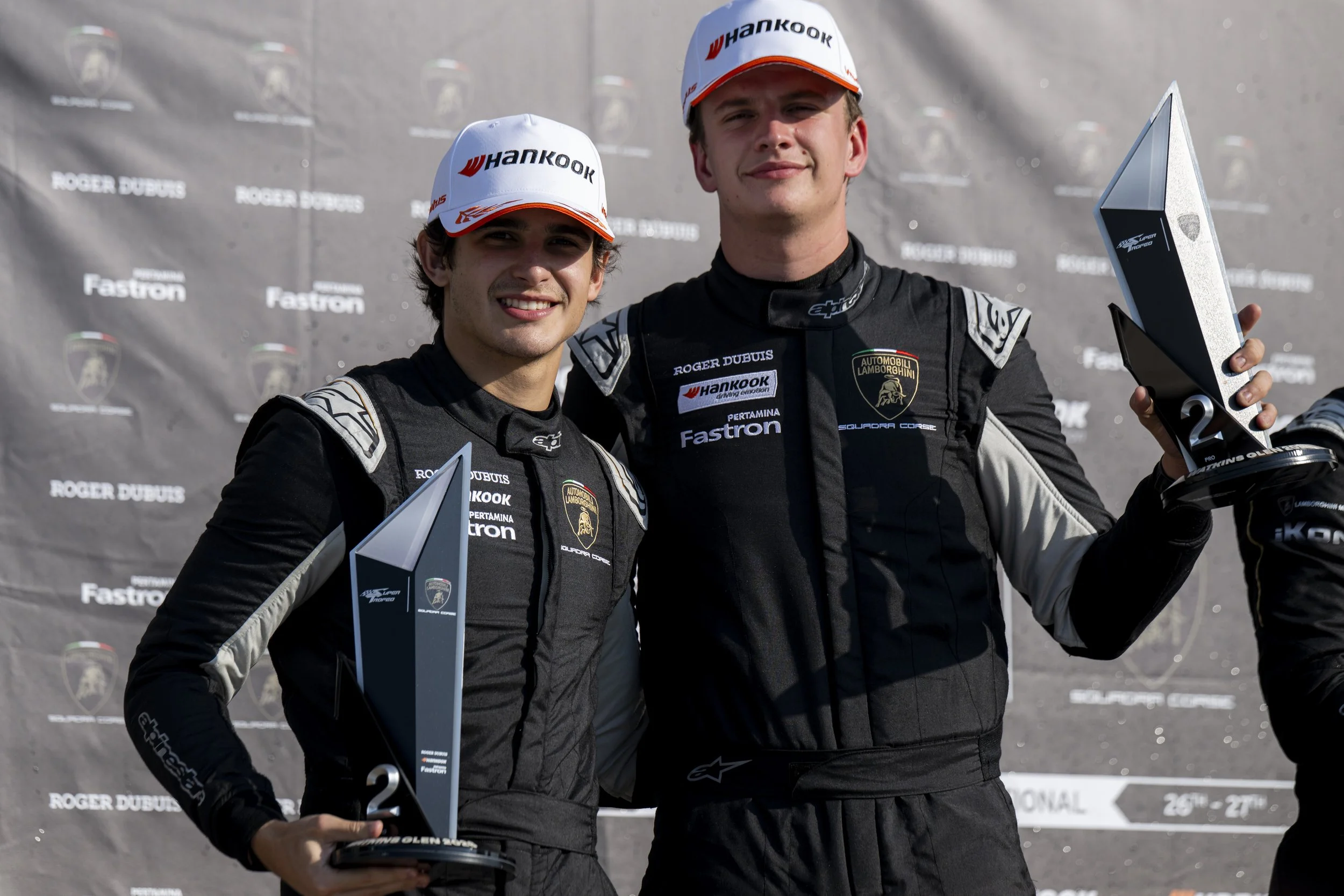 Kiko Porto transforma adversidade em pódio na etapa da Lamborghini Super Trofeo em Indianápolis