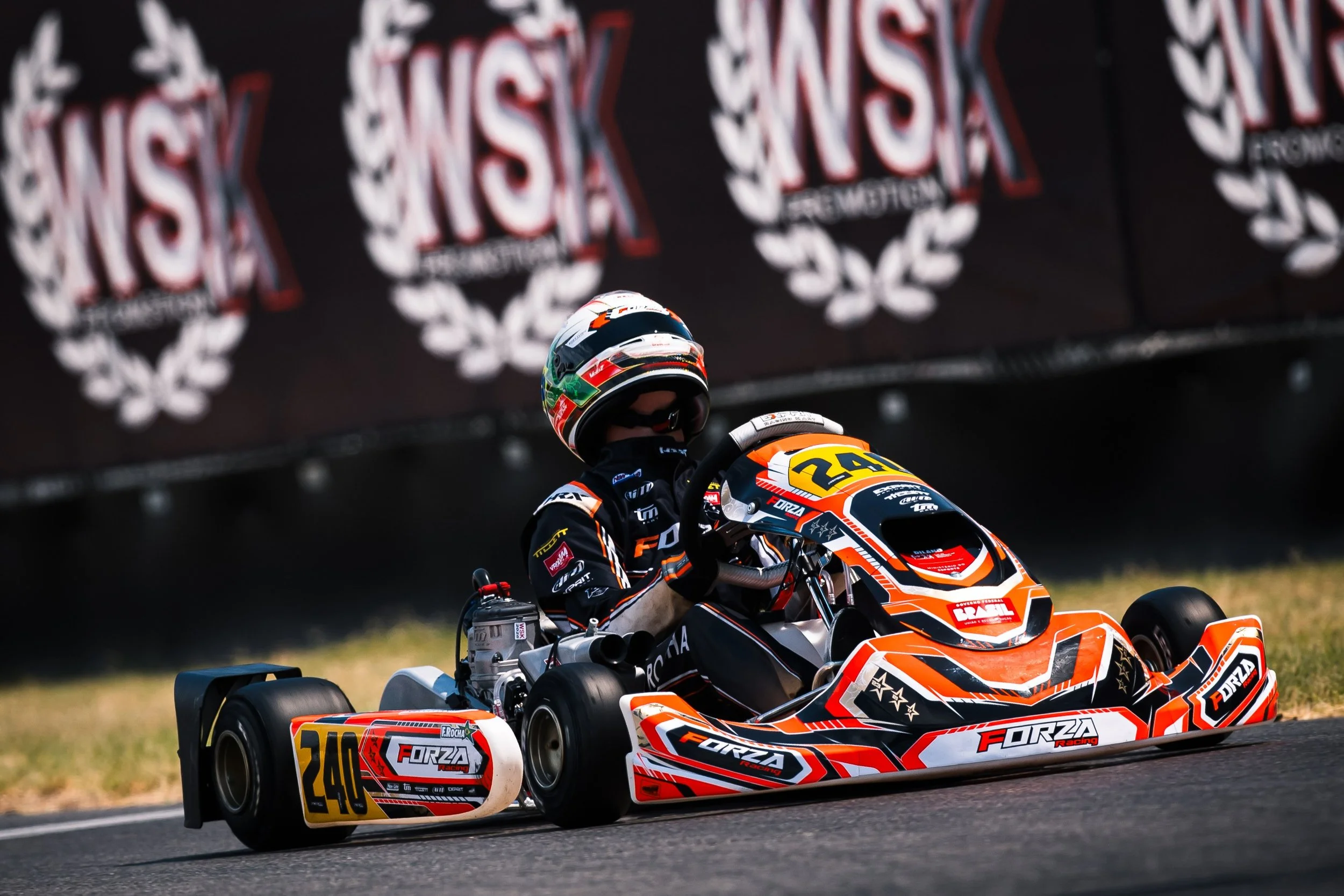 Francisco Rocha vai ao pódio na WSK Euro Series, na Itália