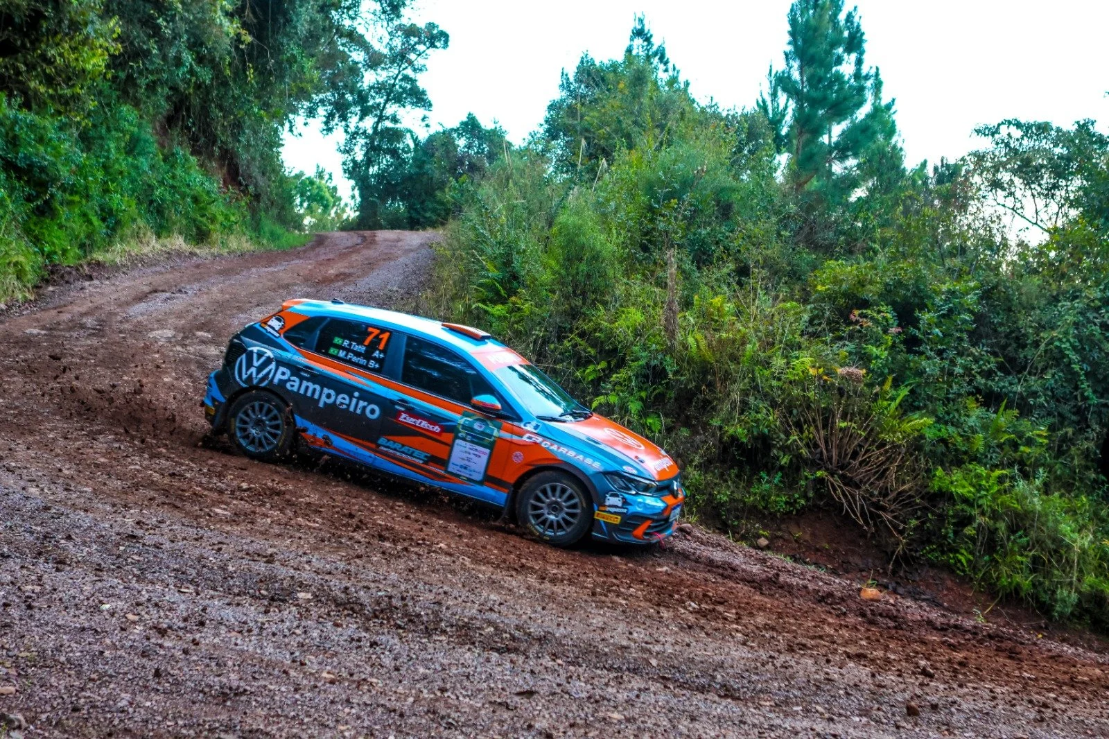 Gaúcho de Rally Velocidade: Pampeiro Rally evolui com VW Polo apesar de abandono em Nova Prata
