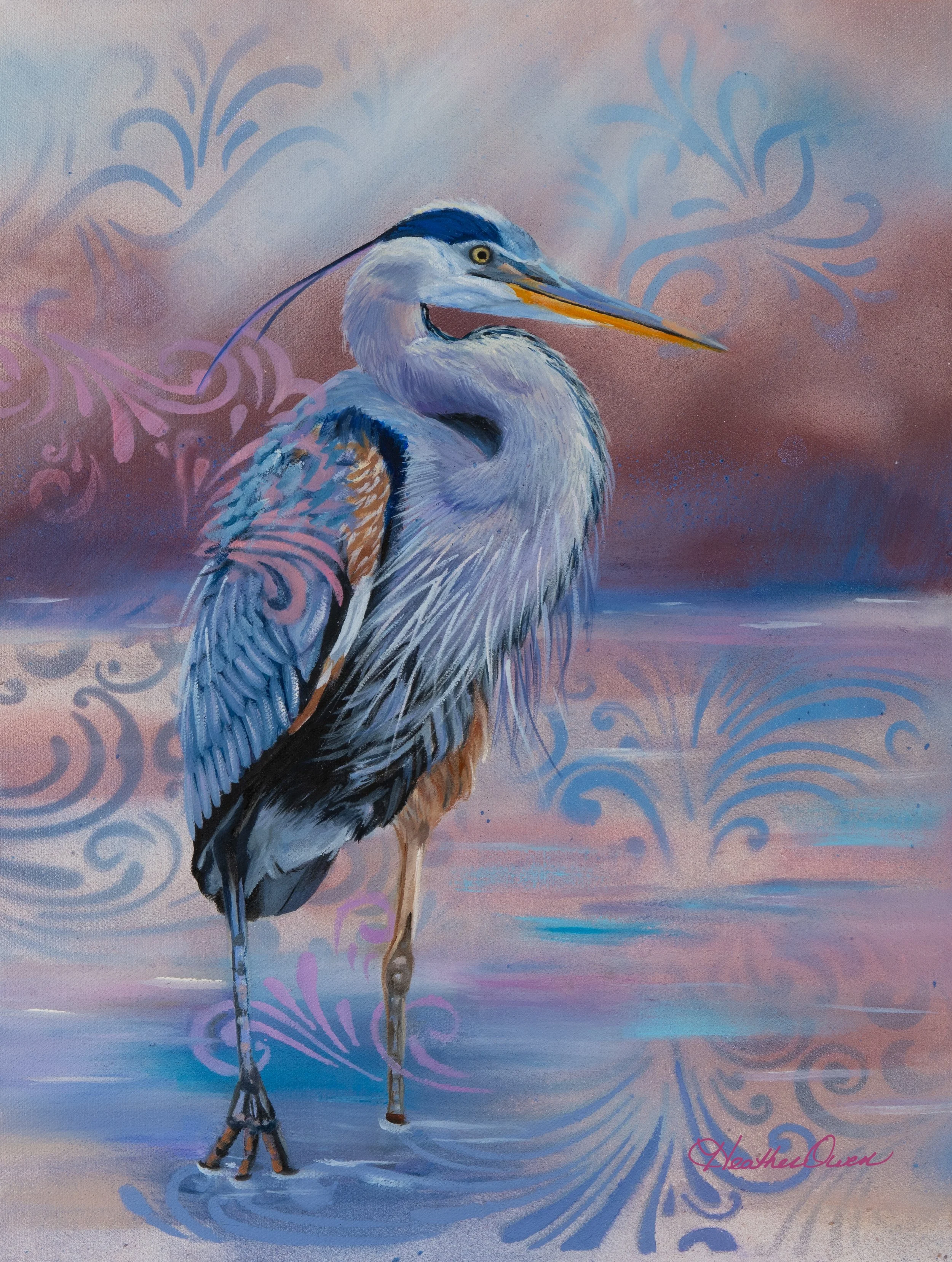 Tranquil Watcher | 12 x 16
