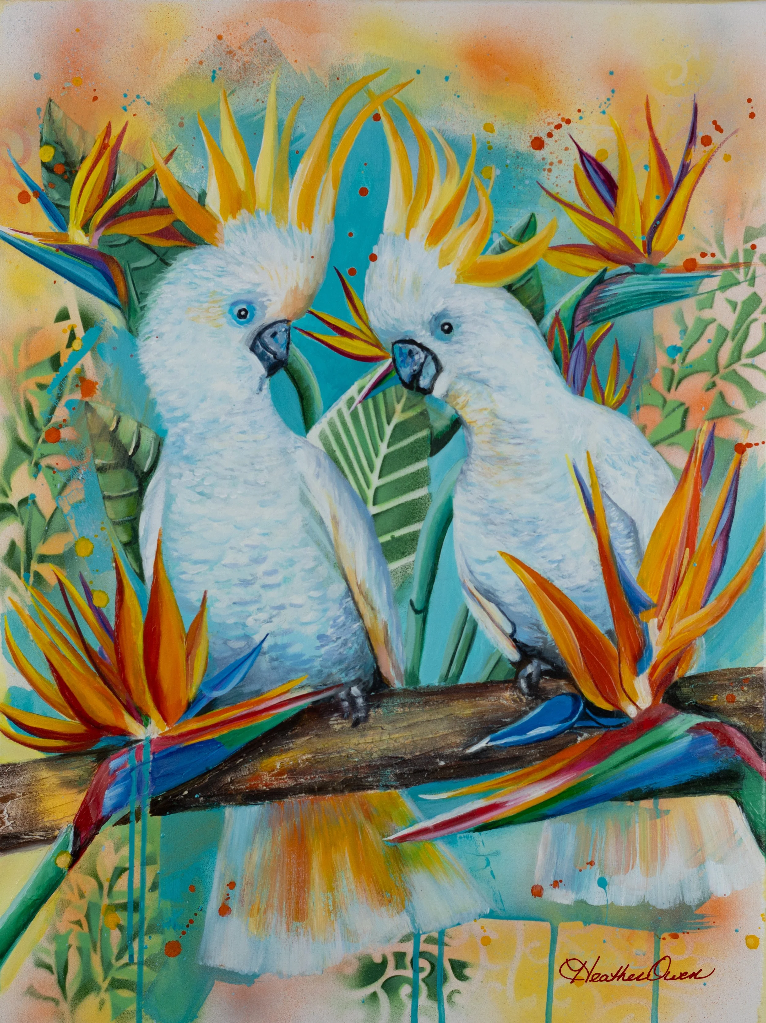 Birds of Paradise | 18 x 24