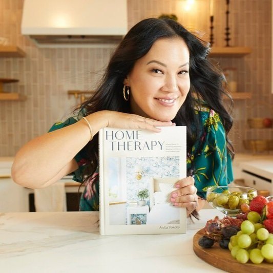 @anitayokota: therapist-turned-interior designer and author of Home Therapy, a groundbreaking method that turns homes into spaces for healing, clarity, and joy