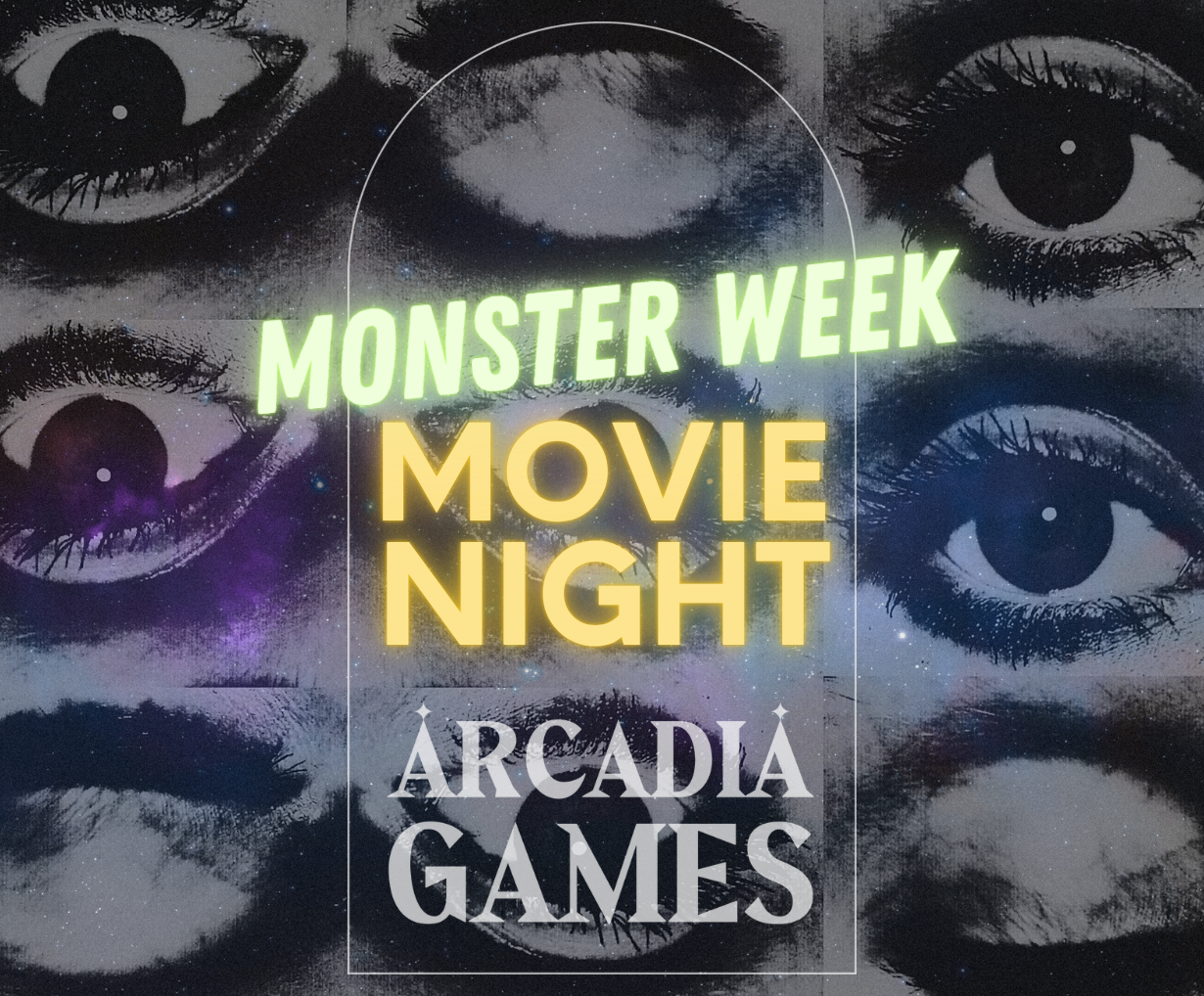 Monster Week Movie Night!!  - Sat 24th October 7:30 pm