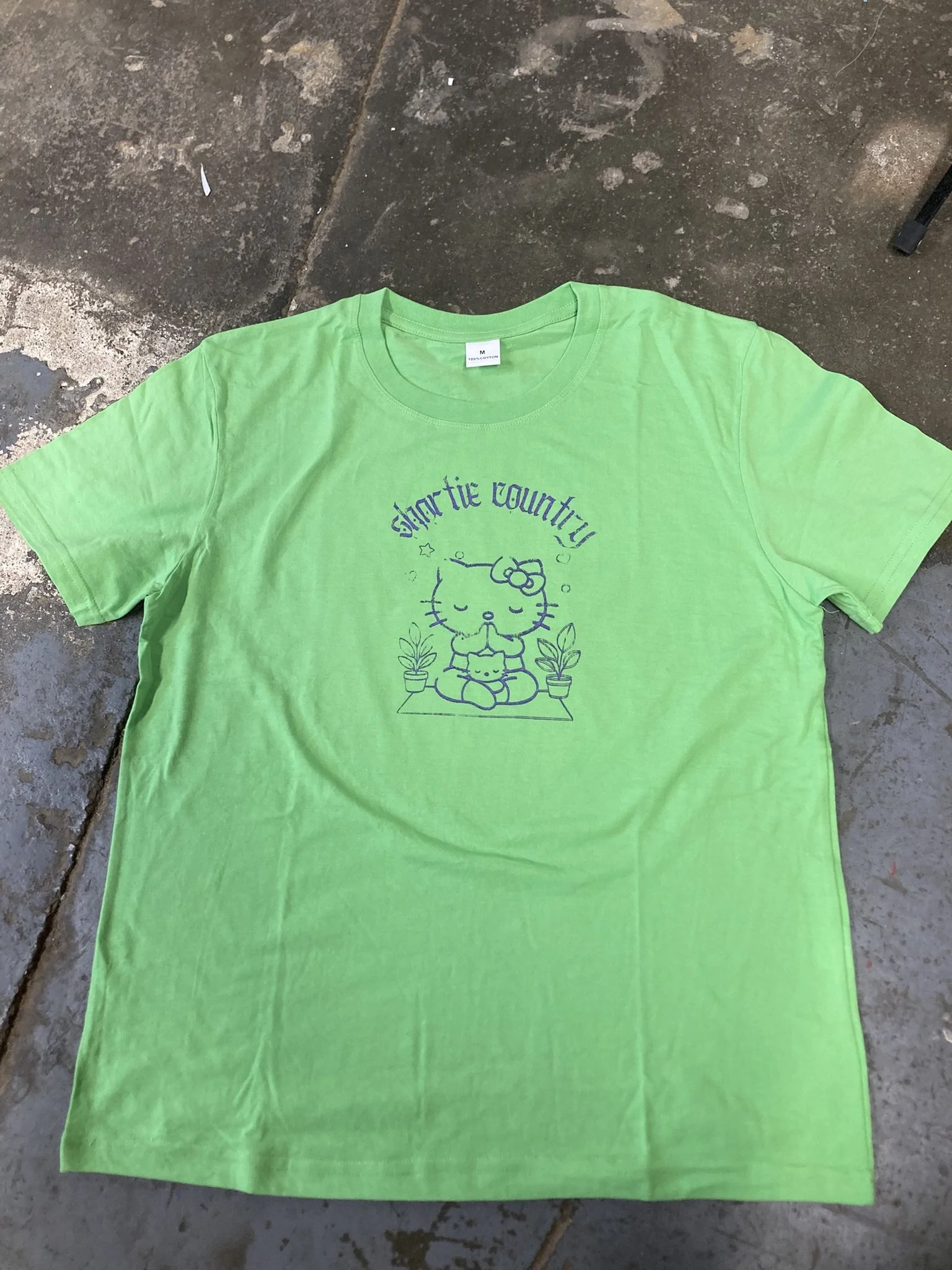 Shortie Country x Hello Kitty GREEN